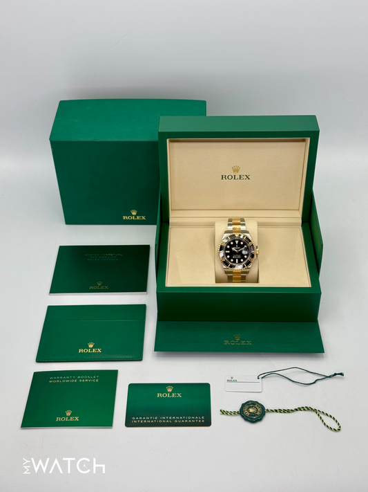 New 2025 Rolex Sea-Dweller 43mm 126603 Two-Tone Black Dial - MyWatchLLC
