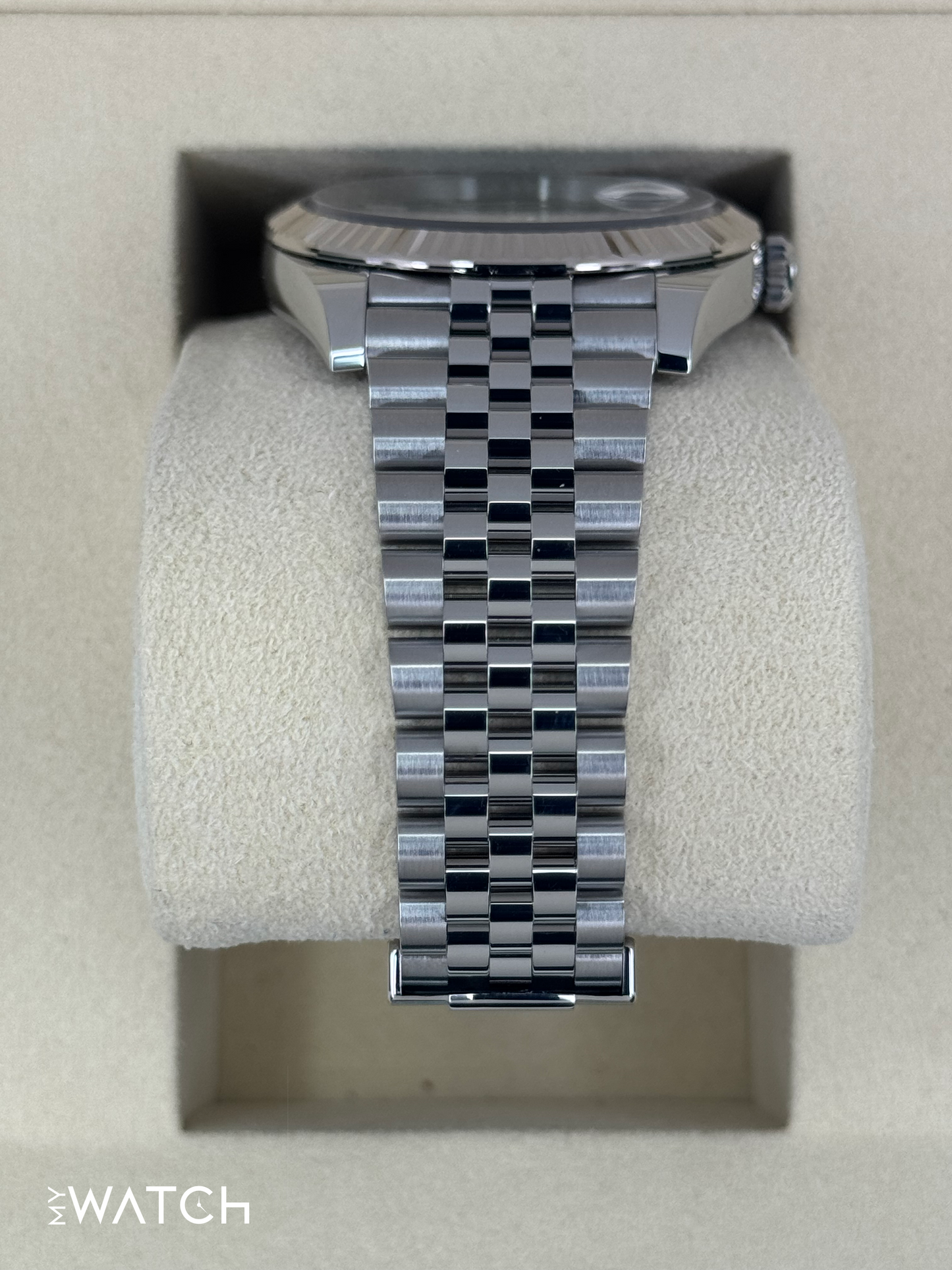 2025 Rolex Datejust 41mm 126334 Jubilee Green Dial - MyWatchLLC