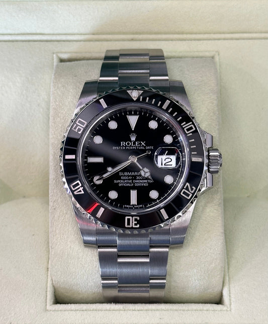 2013 Rolex Submariner 116610 Black Dial Oyster - MyWatchLLC