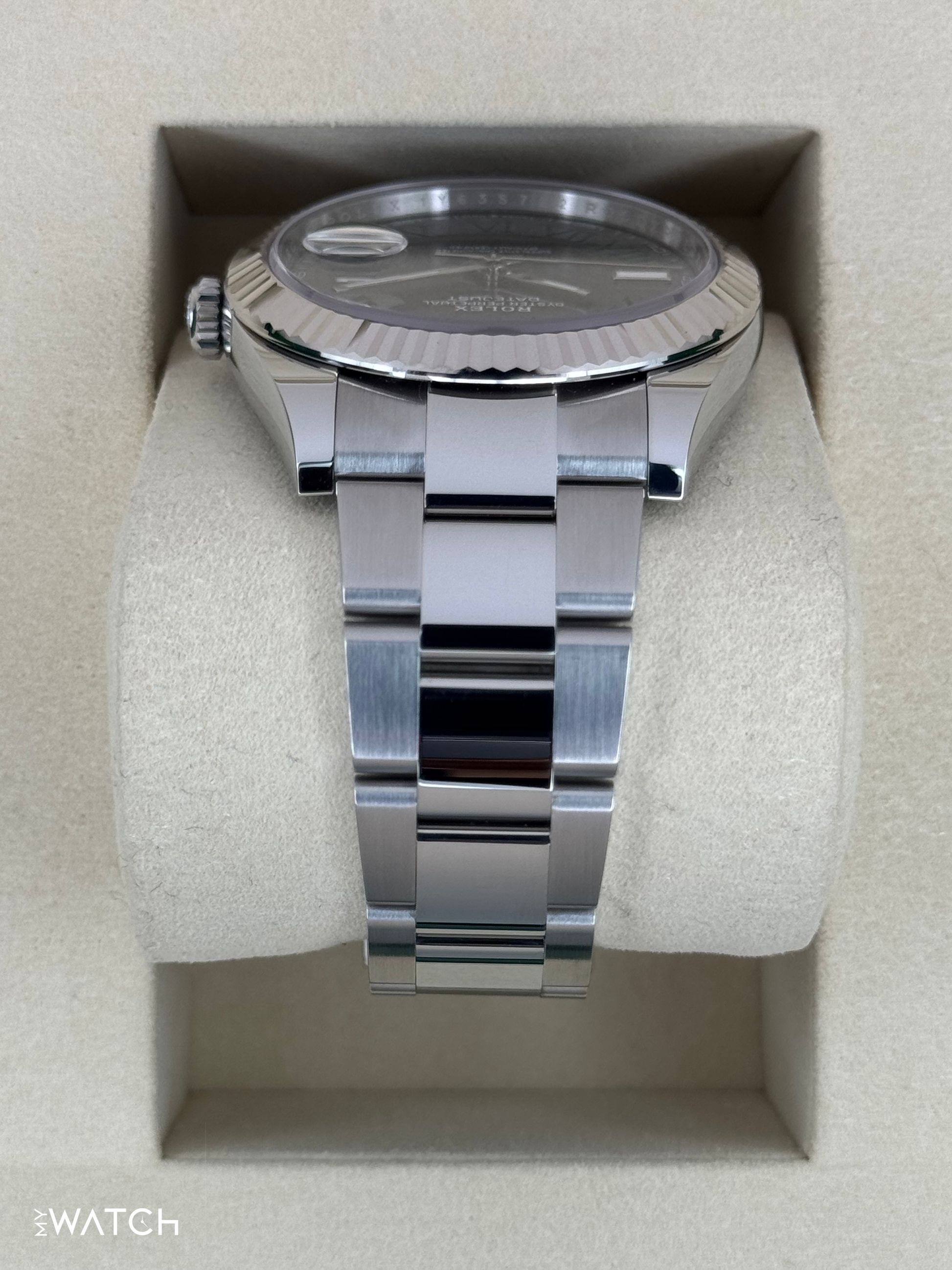 NEW 2025 Rolex Datejust 41mm 126334 Oyster Wimbledon Dial - MyWatchLLC