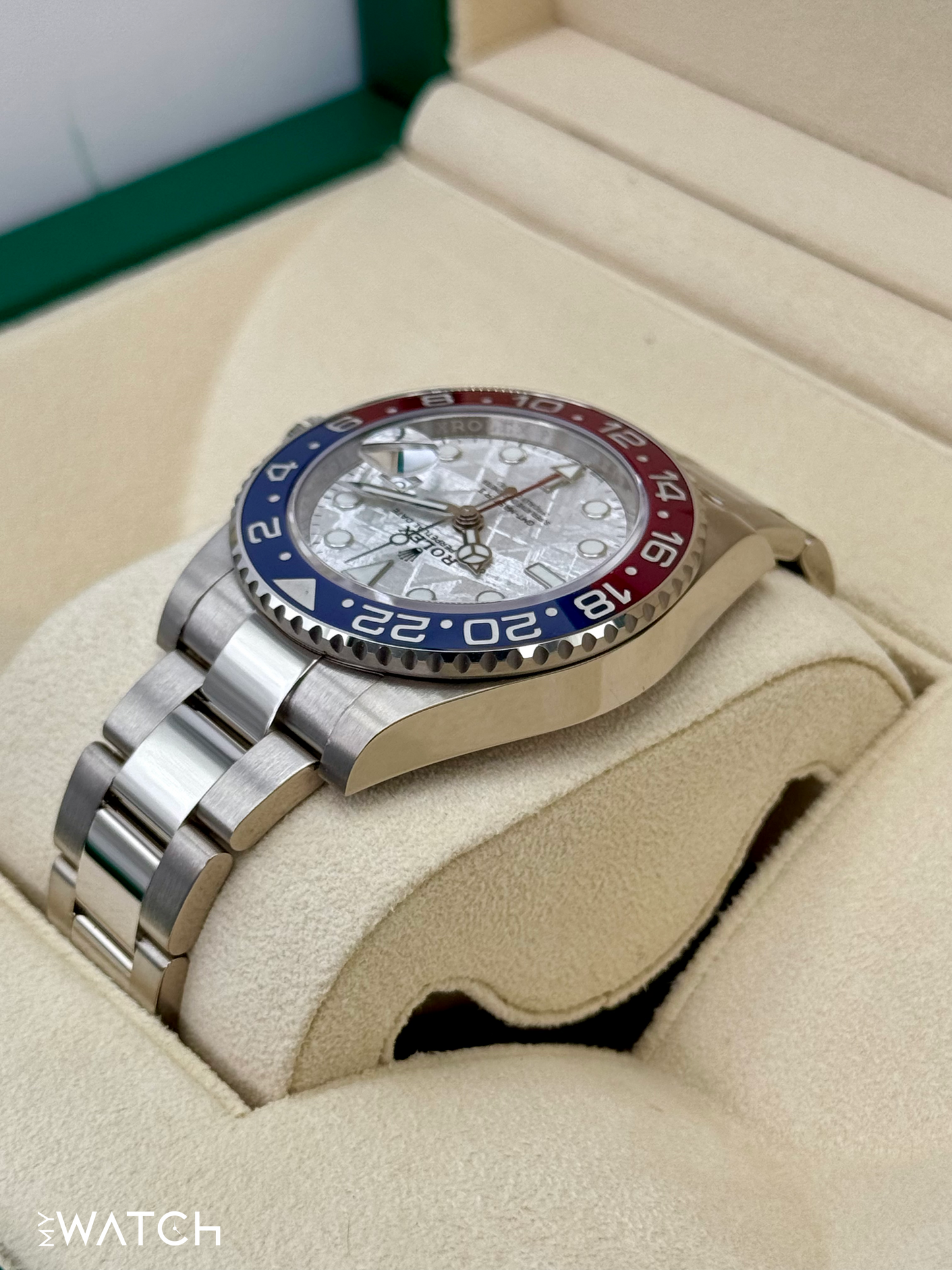 2022 Rolex GMT-Master II "Pepsi" 40mm 126719BLRO Meteorite Dial - MyWatchLLC