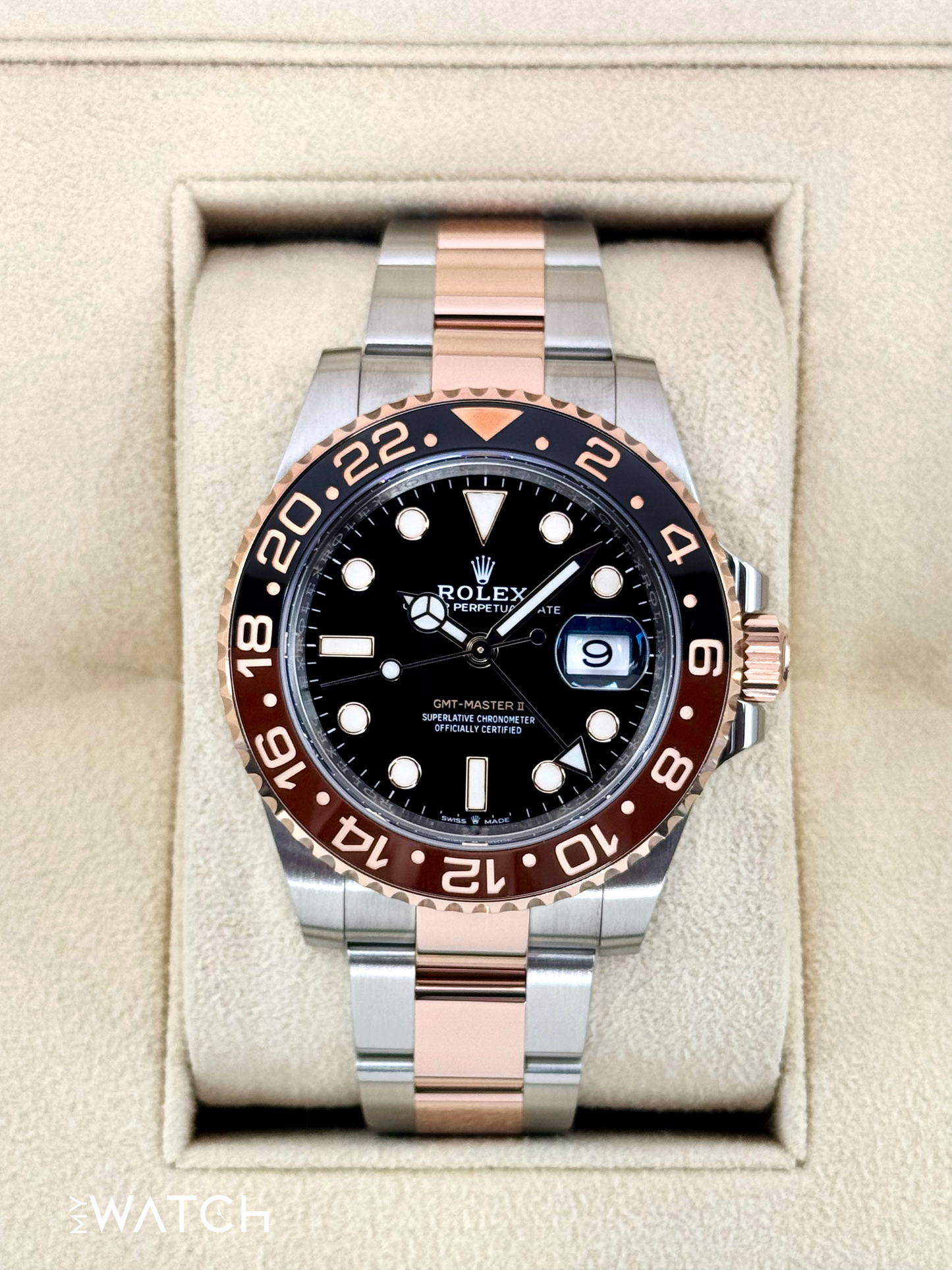 2023 Rolex GMT-Master II "Rootbeer" 40mm 126711CHNR Two-Tone - MyWatchLLC