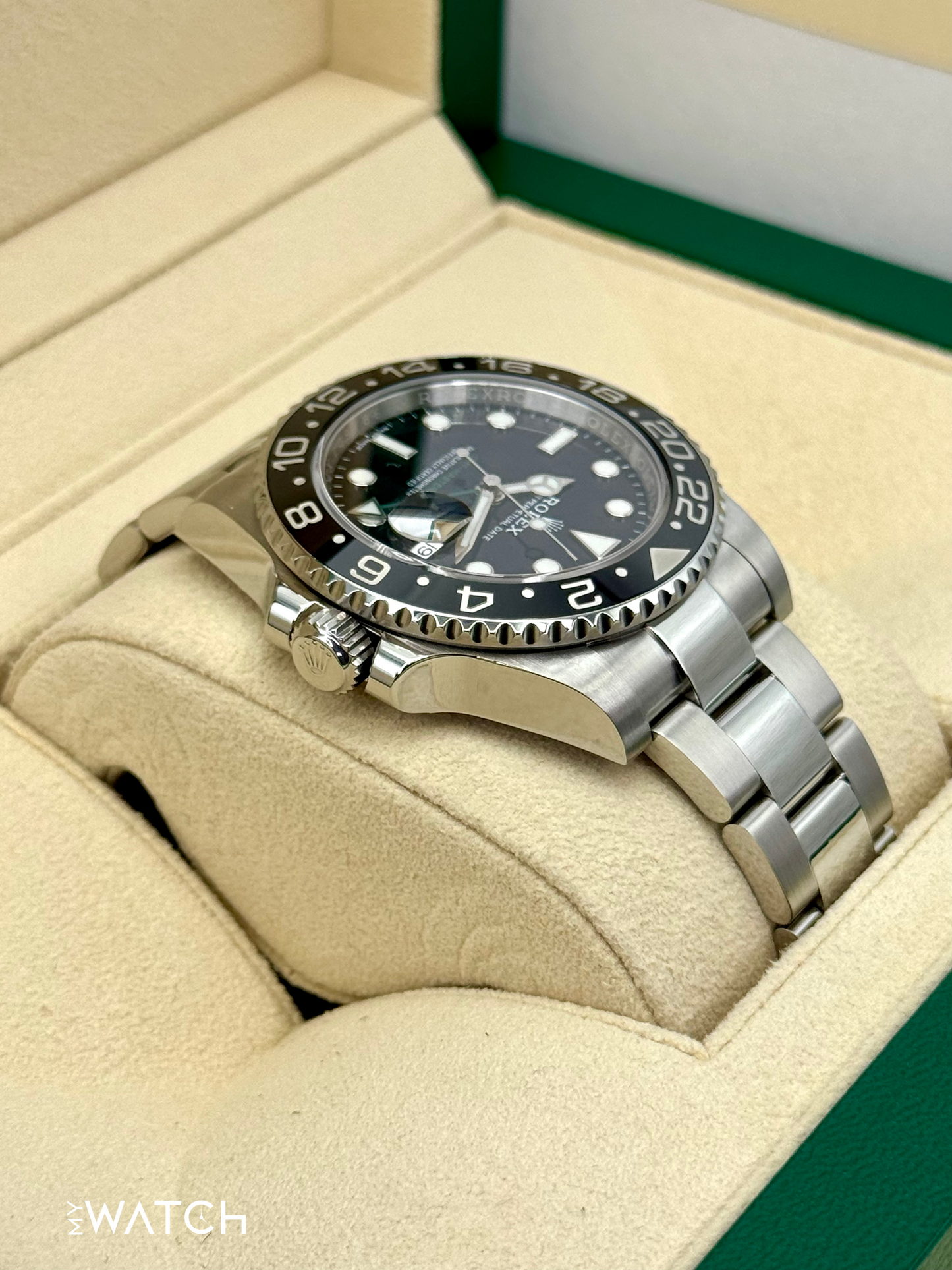 2017 Rolex GMT-Master II 40mm 116710LN Stainless Steel Black Dial - MyWatchLLC