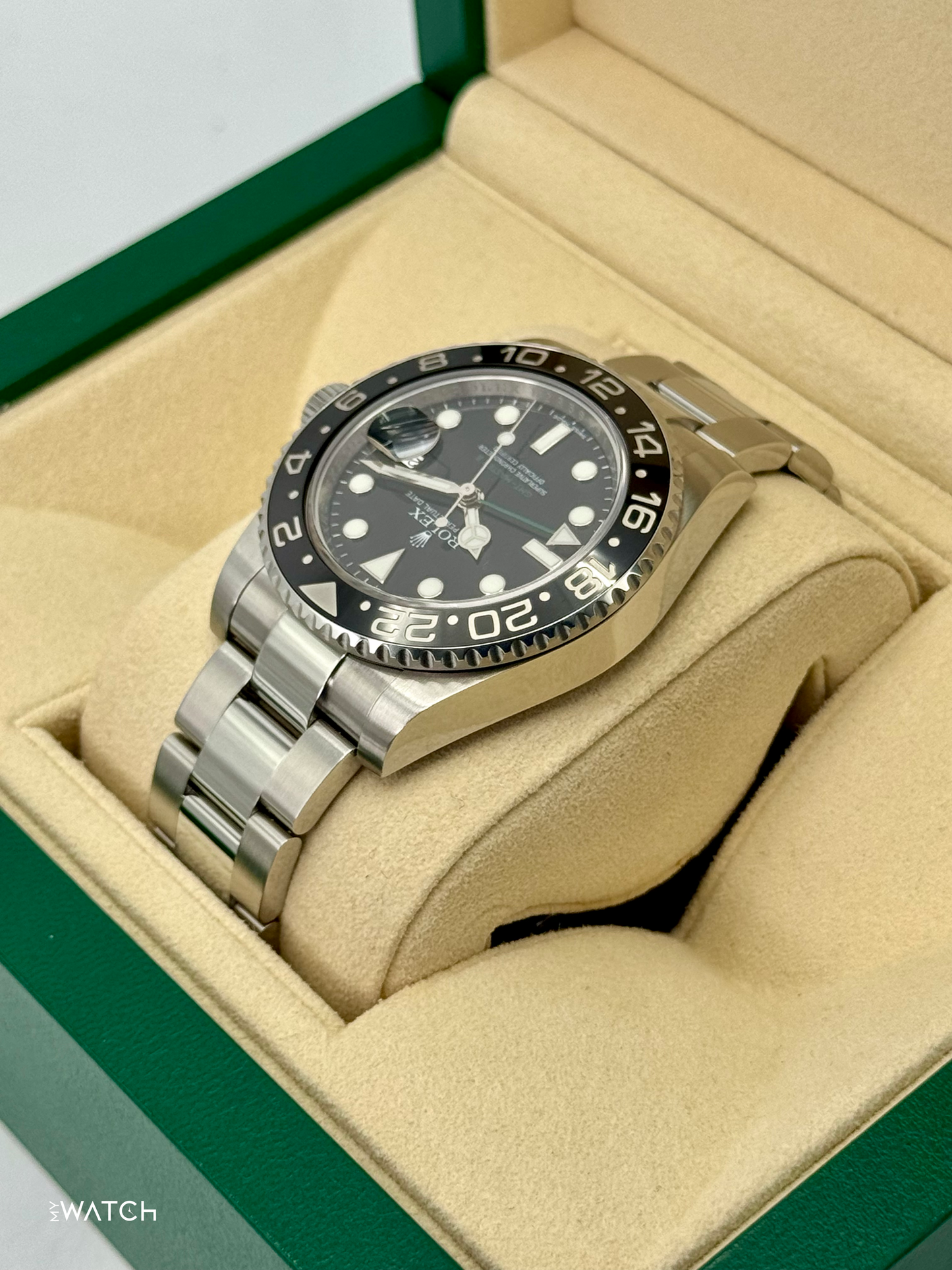 2011 Rolex GMT-Master II 40mm 116710LN Stainless Steel Black Dial