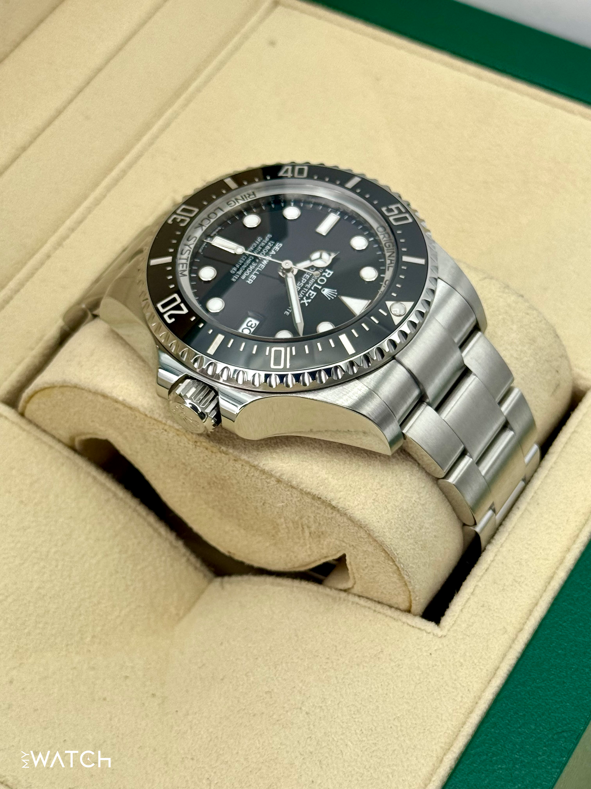 2023 Rolex Deepsea 44mm 136660 Stainless Steel Black Dial - MyWatchLLC