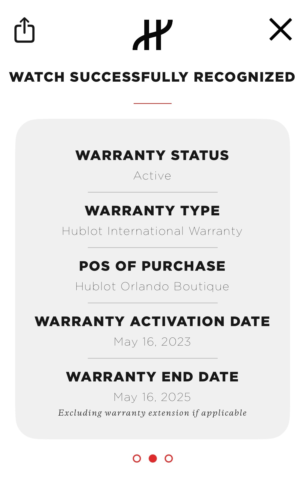 2023 Hublot Classic Fusion 42mm 548.NX.7170.NX Titanium Blue Dial - MyWatchLLC