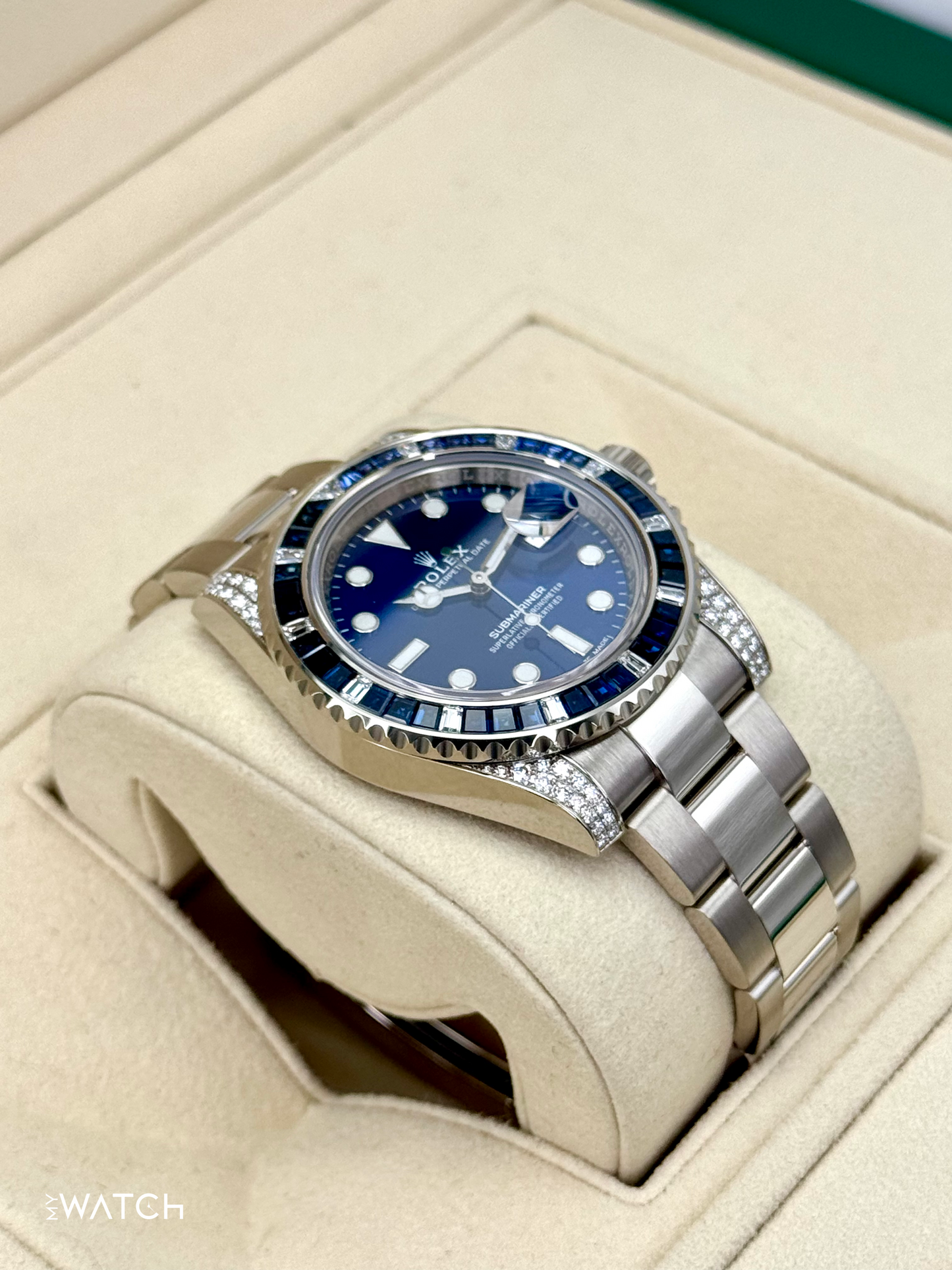 2020 Rolex Submariner 40mm 116659SABR White Gold Blue Dial - MyWatchLLC