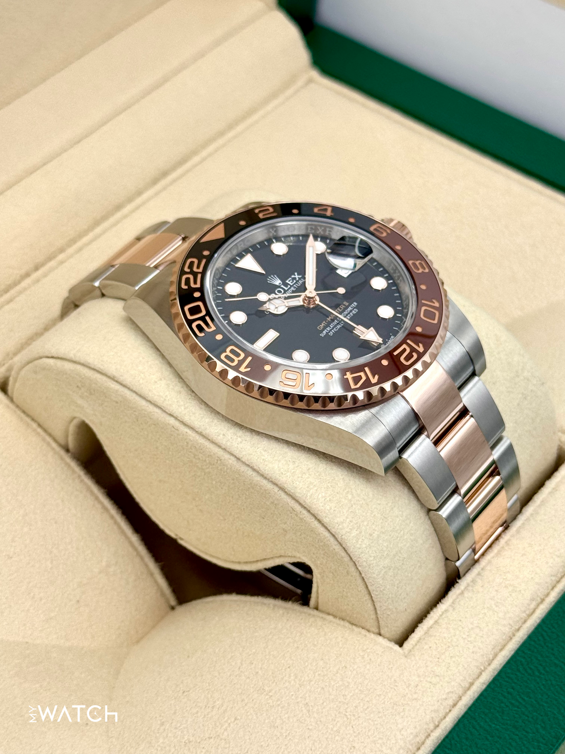 2024 Rolex GMT-Master II "Rootbeer" 40mm 126711CHNR Two-Tone - MyWatchLLC