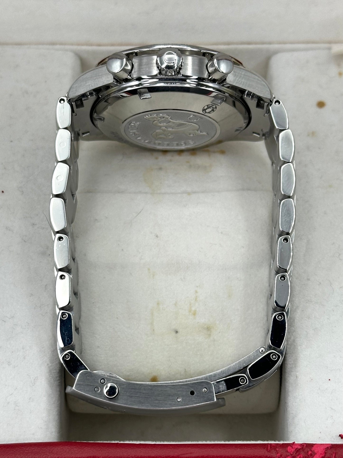 2013 Omega Speedmaster Date 40mm 323.30.40.40.06.001 Grey Dial - MyWatchLLC