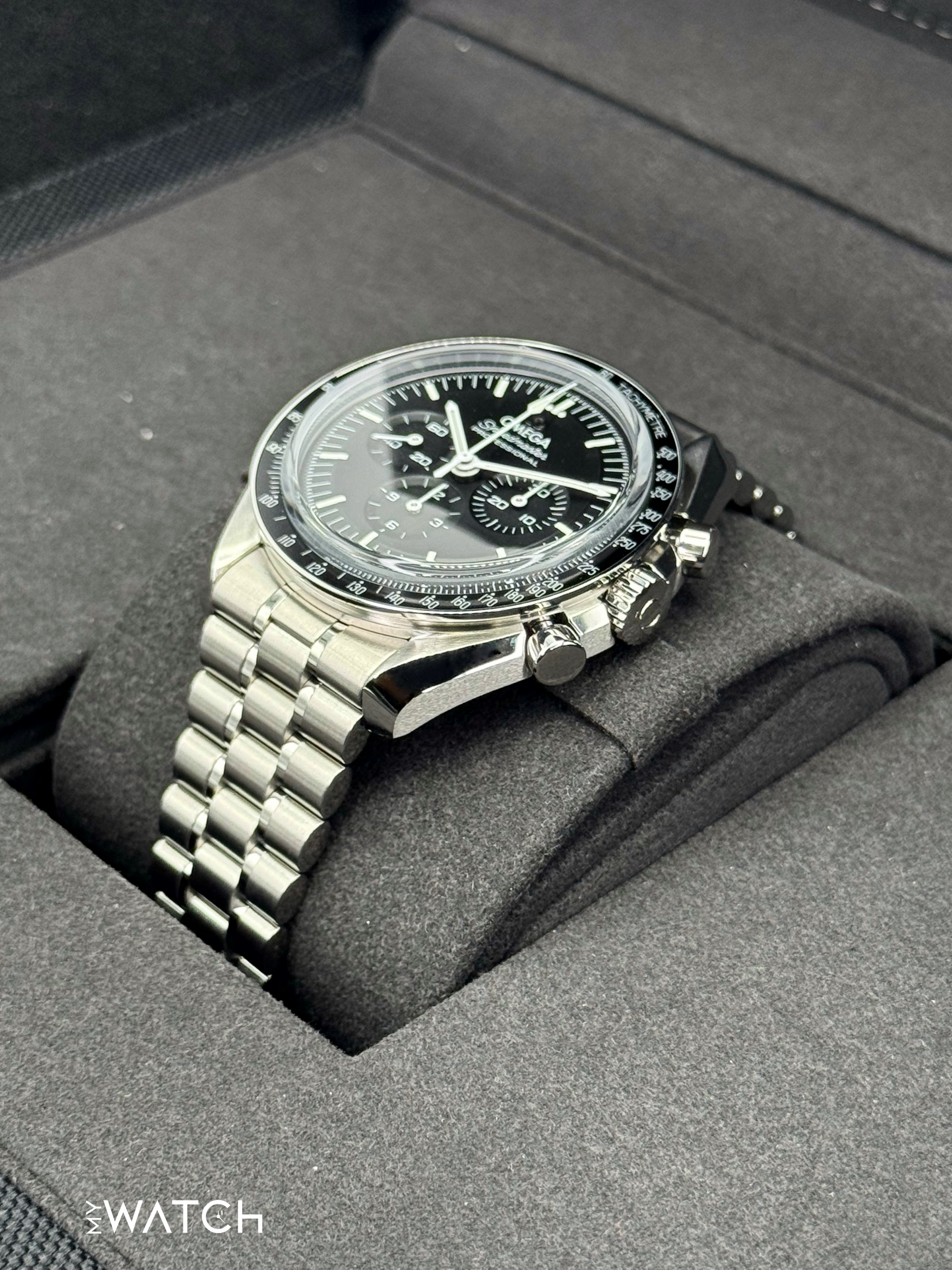 2025 Omega Speedmaster Moonwatch Pro 42mm 310.30.42.50.01.002  Black Dial - MyWatchLLC