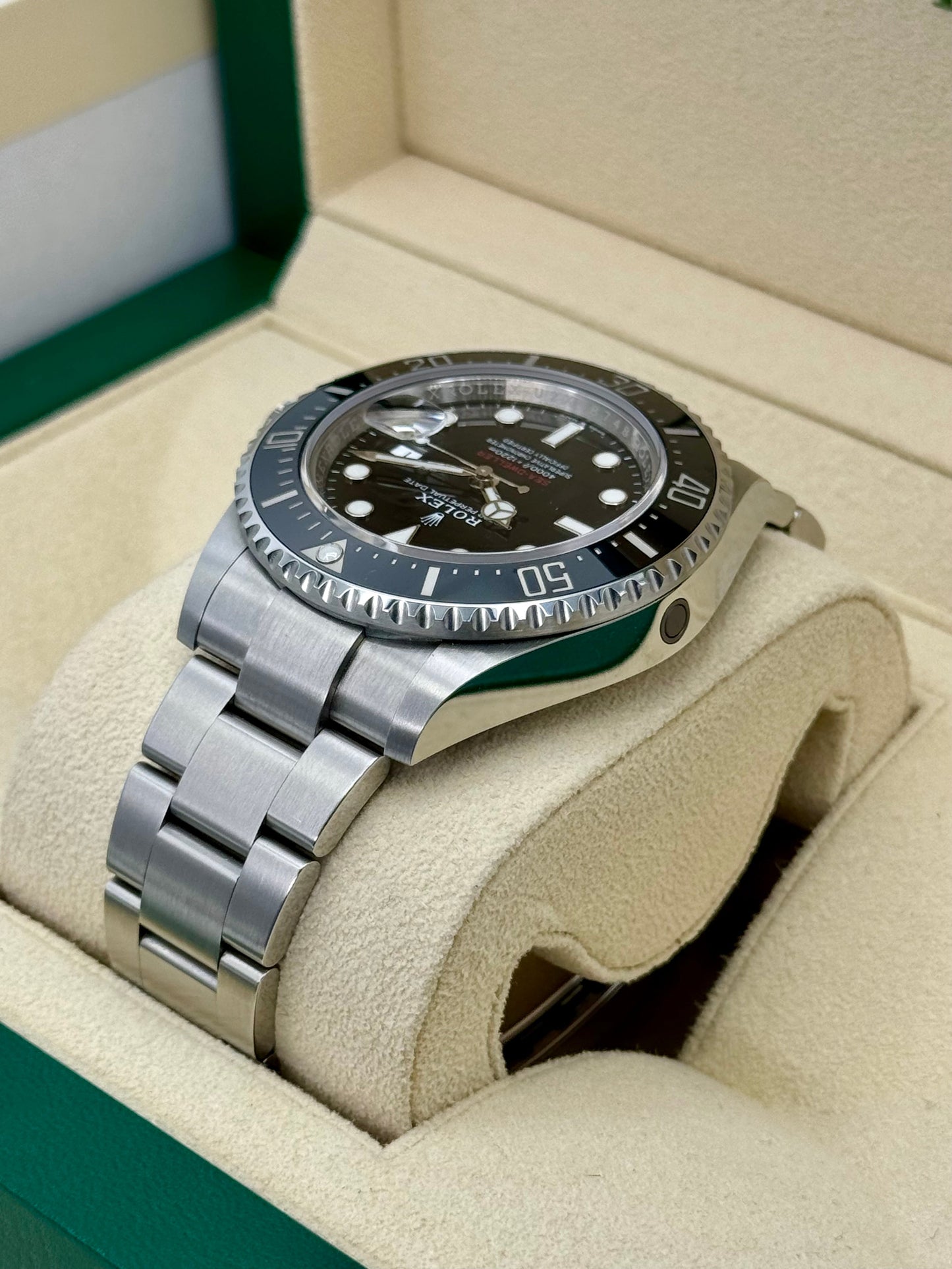 2022 Rolex Sea-Dweller 43mm 126600 Stainless Steel Black Dial - MyWatchLLC