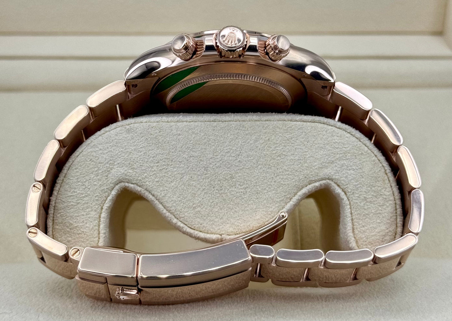 2020 Rolex Daytona Rose Gold 116505 Black and Sundust Dial - MyWatchLLC