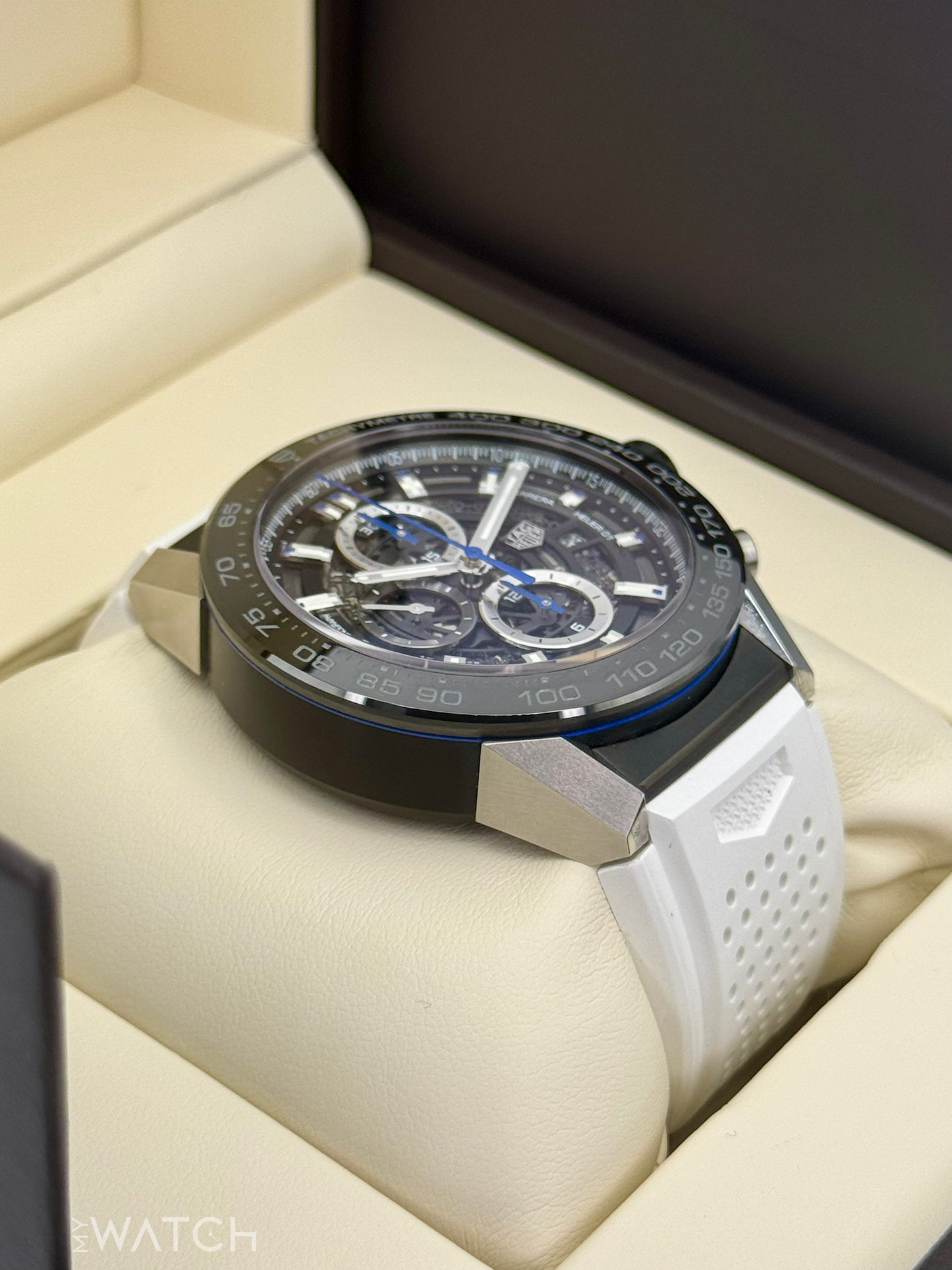 2017 Tag Heuer Carrera Calibre Heuer 01 45mm CAR2A1T.FT6052 Skeletonized - MyWatchLLC