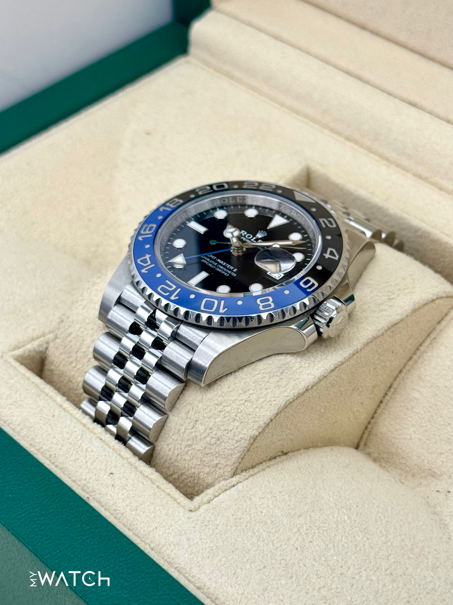 2022 Rolex GMT-Master II "Batgirl" 40mm 126710BLNR Jubilee - MyWatchLLC