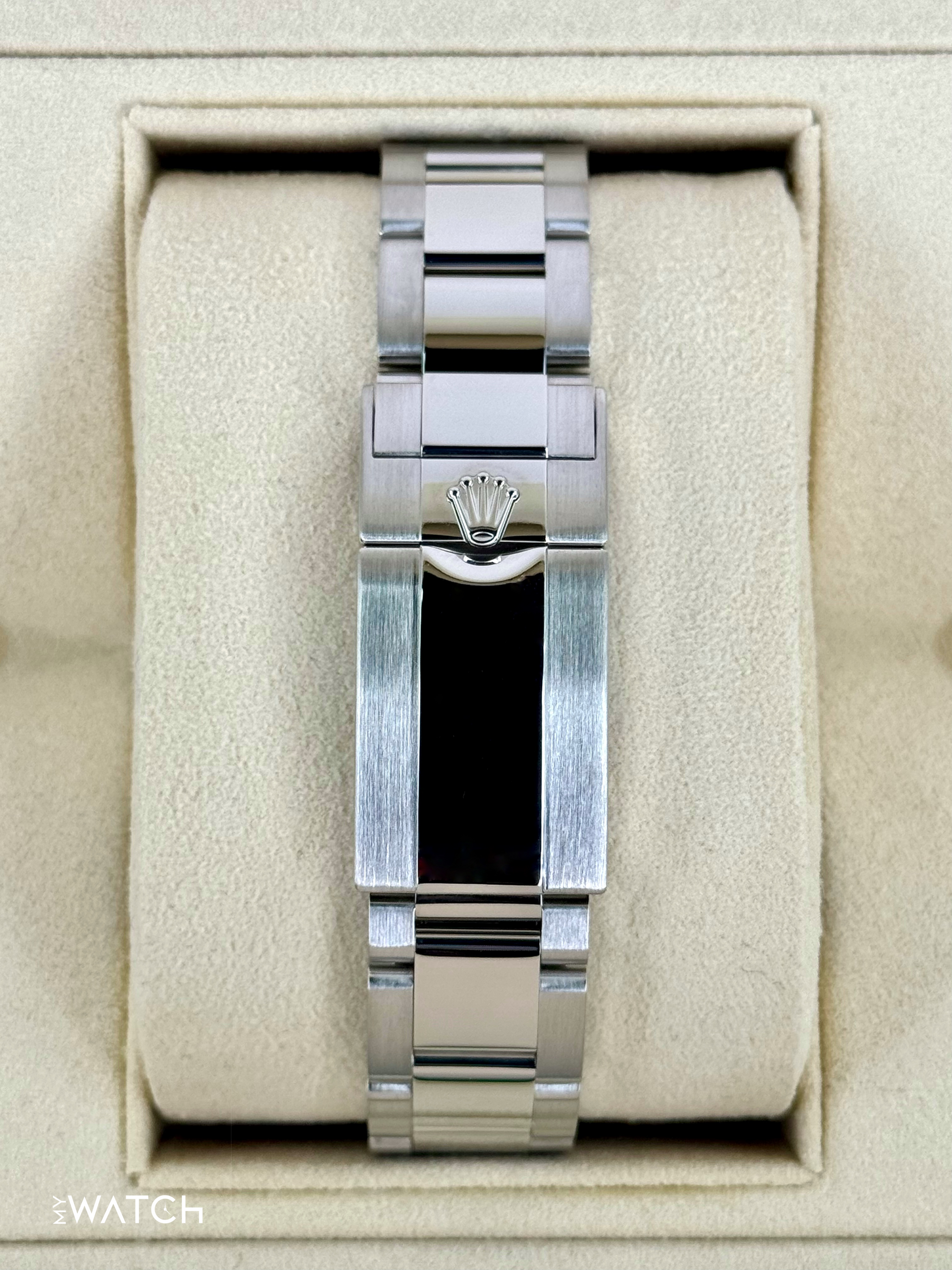 2020 Rolex Daytona 40mm 116506 Platinum Ice Blue Diamond Baguette Dial - MyWatchLLC