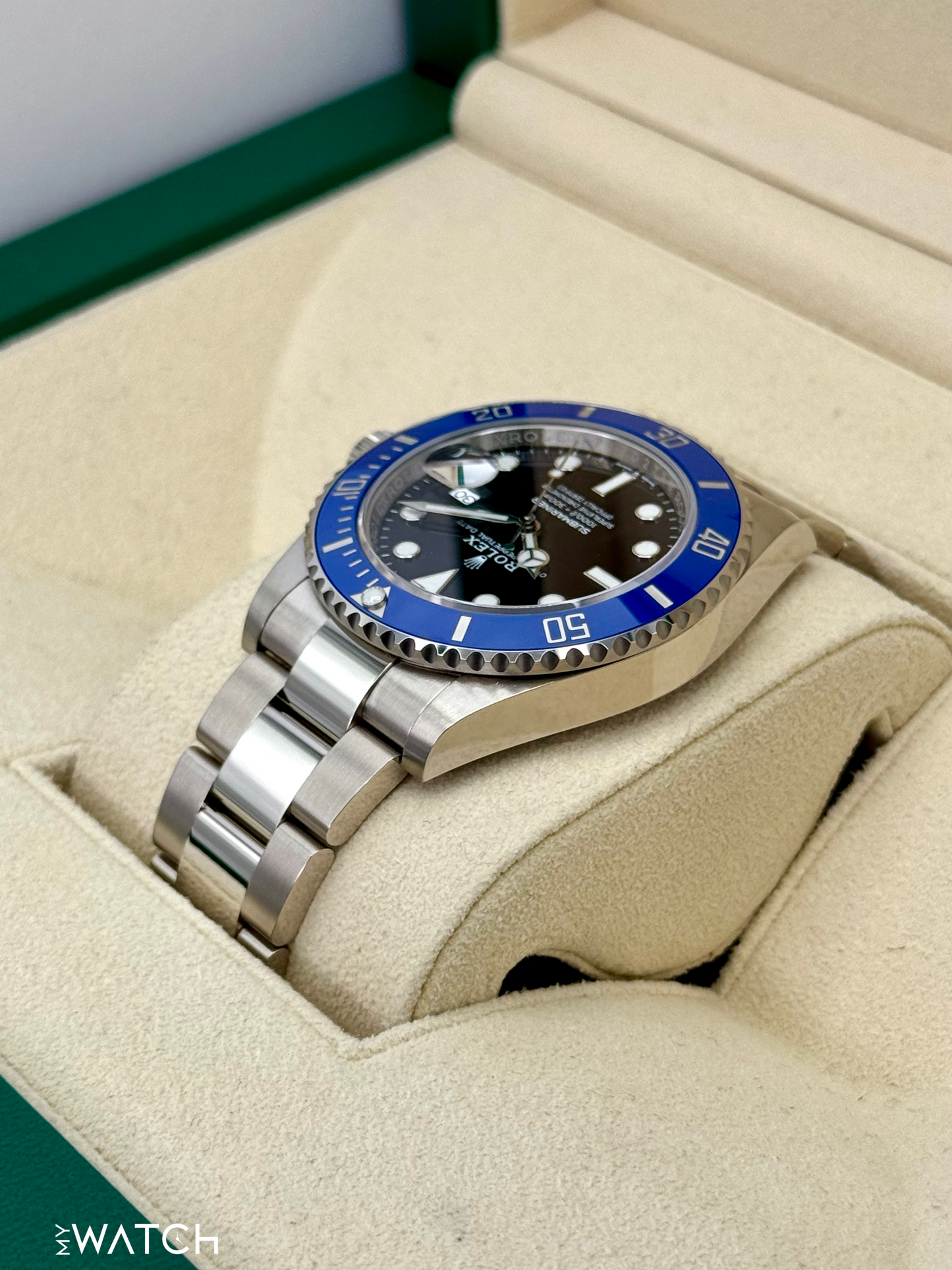 NEW 2022 Rolex Submariner “Cookie Monster â€?41mm 126619LB White Gold Black Dial - MyWatchLLC