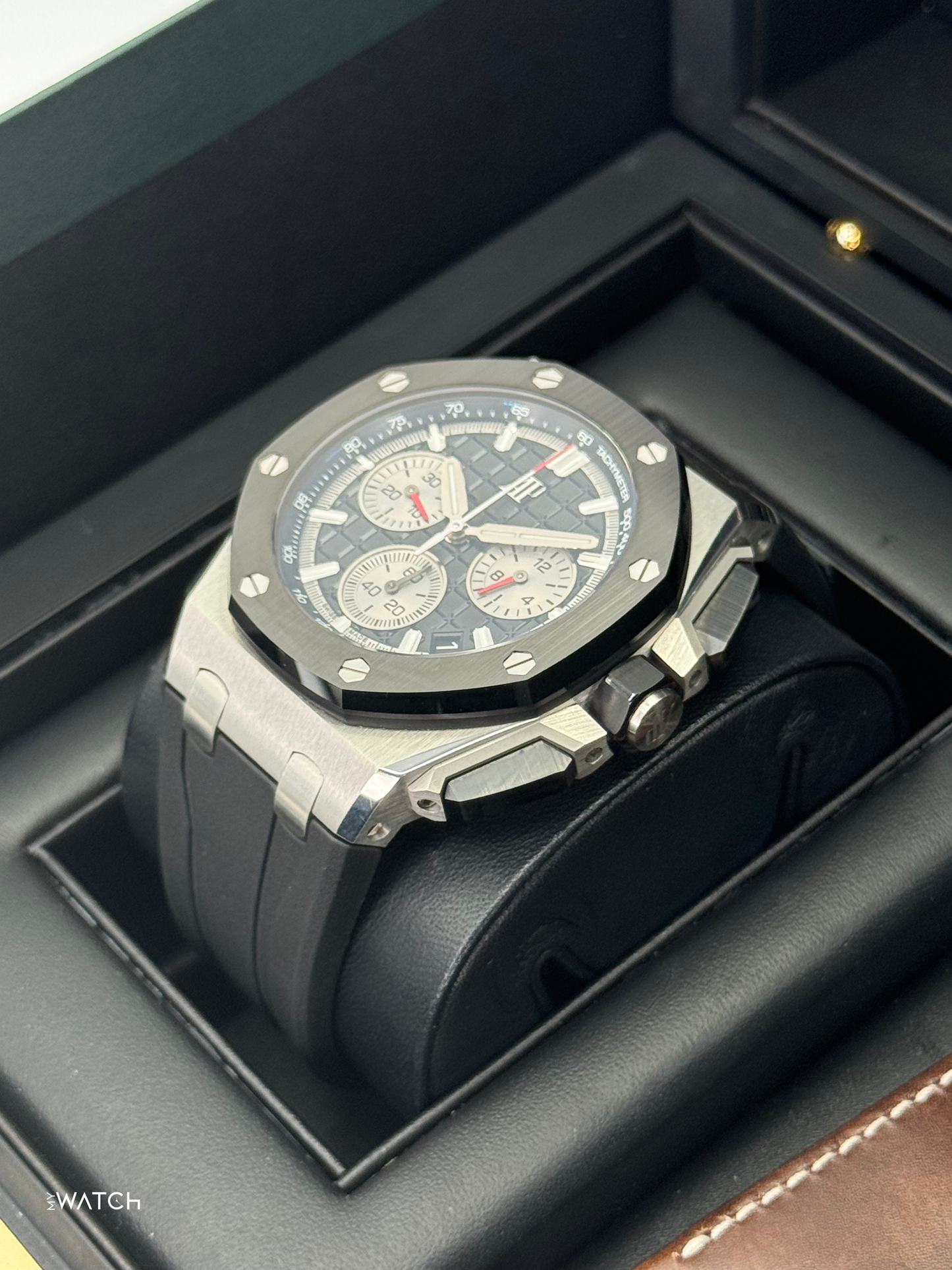 2022 Audemars Piguet Royal Oak Chronograph 43mm 26420SO Black Dial - MyWatchLLC