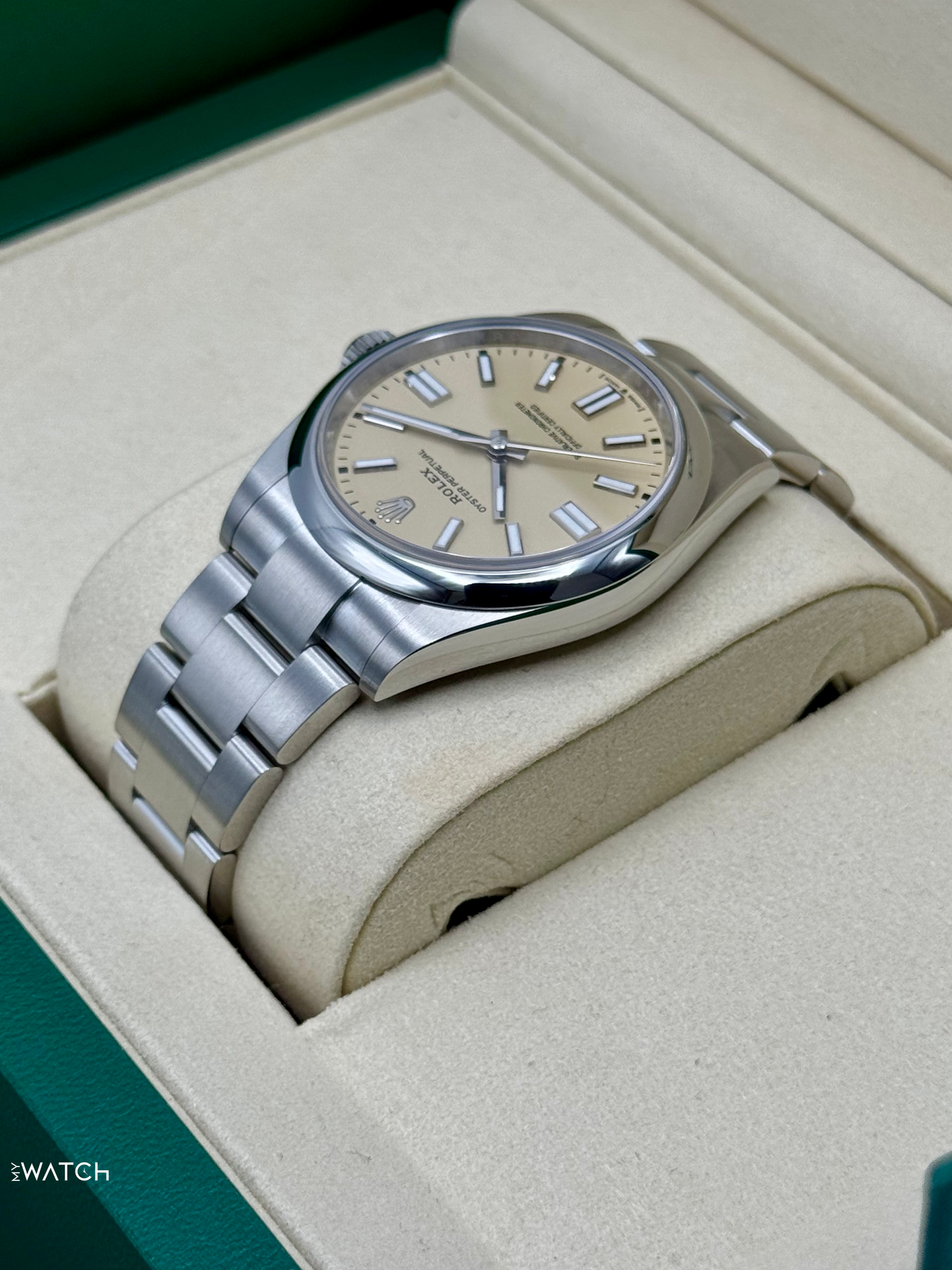 2025 Rolex Oyster Perpetual 41mm 134300 Beige Dial