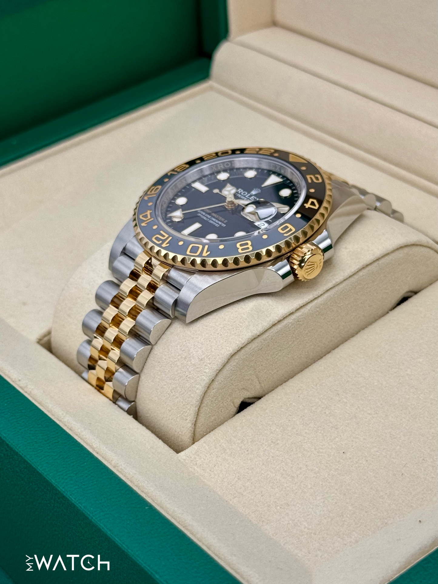 NEW 2025 Rolex GMT-Master II 40mm 126713GRNR Two-Tone Jubilee - MyWatchLLC