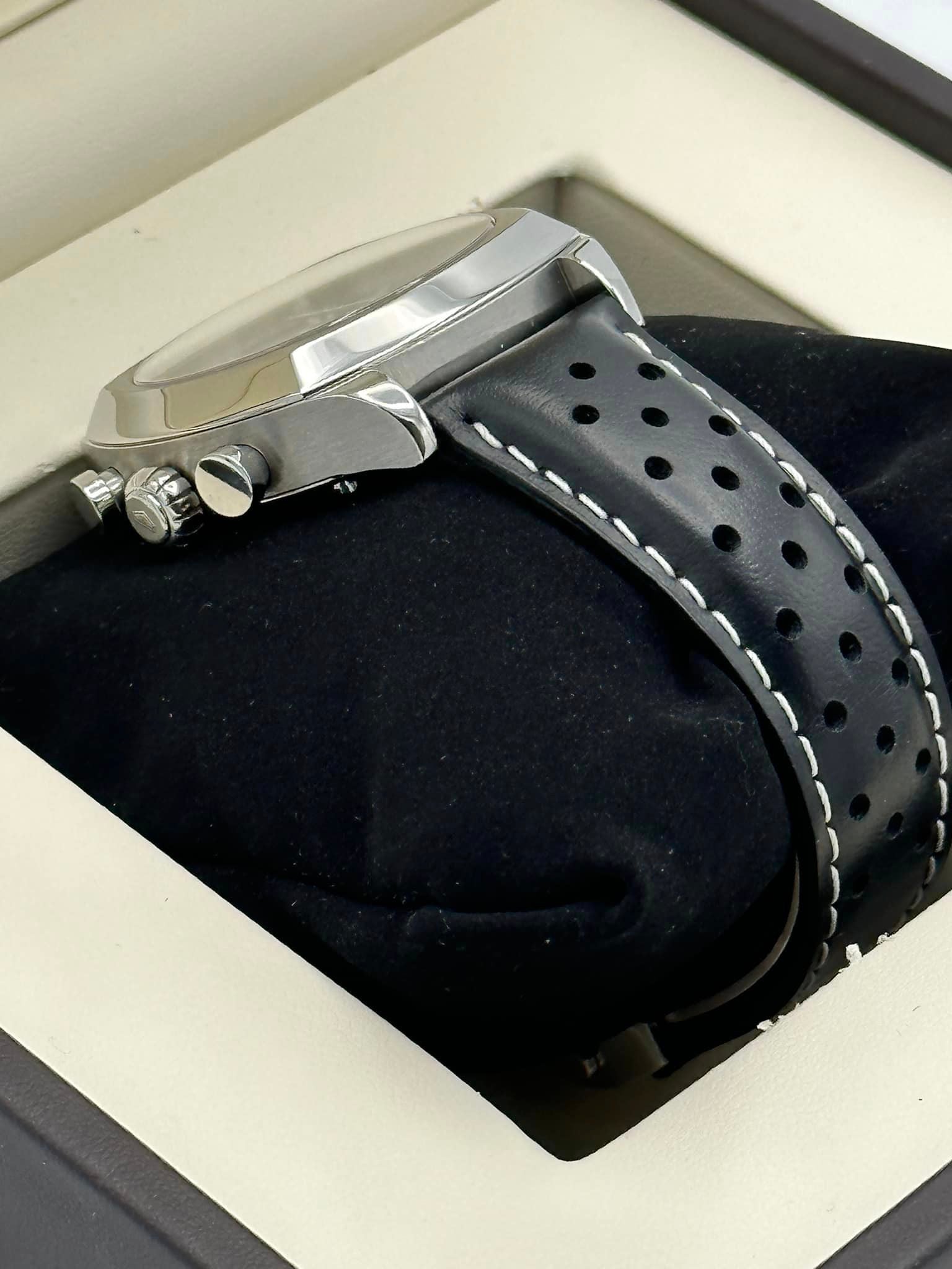 Tag Heuer Monza CR2110 Re-Edition Chronograph Black Dial - MyWatchLLC