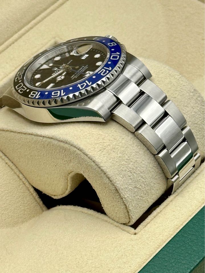 2023 Rolex GMT-Master II "Batman" 126710BLNR Stainless Steel Oyster - MyWatchLLC