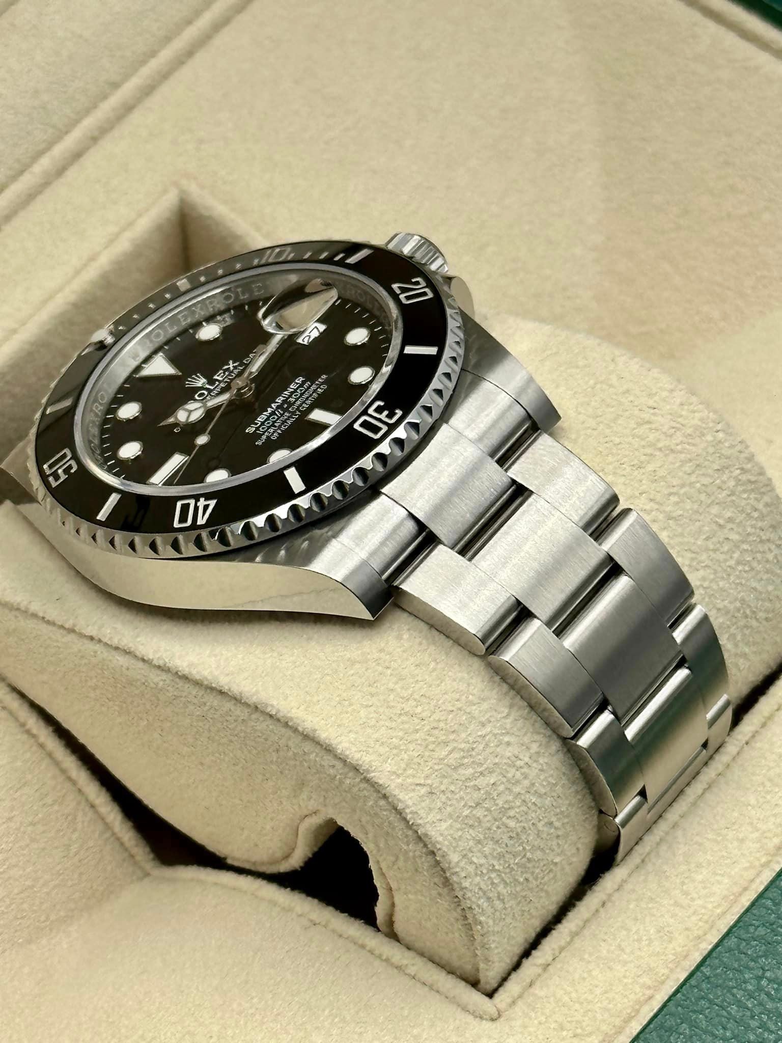 NEW 2023 Rolex Submariner Stainless Steel Black Dial Oyster - MyWatchLLC