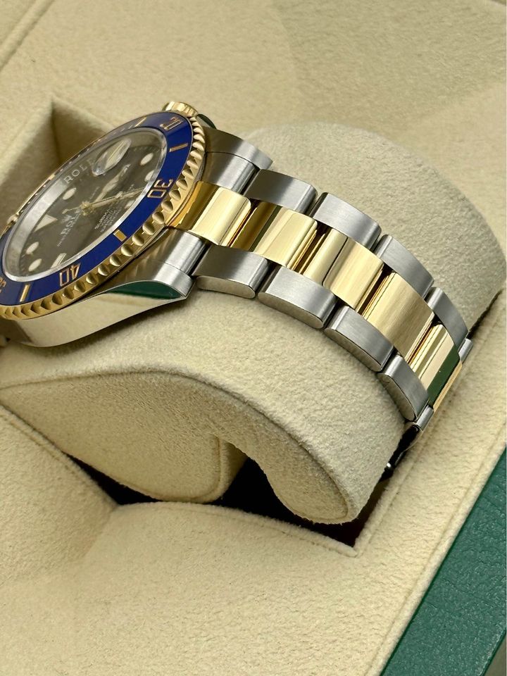 NEW 2023 Rolex Submariner "Bluesy" 126613LB Two-Tone Oyster - MyWatchLLC