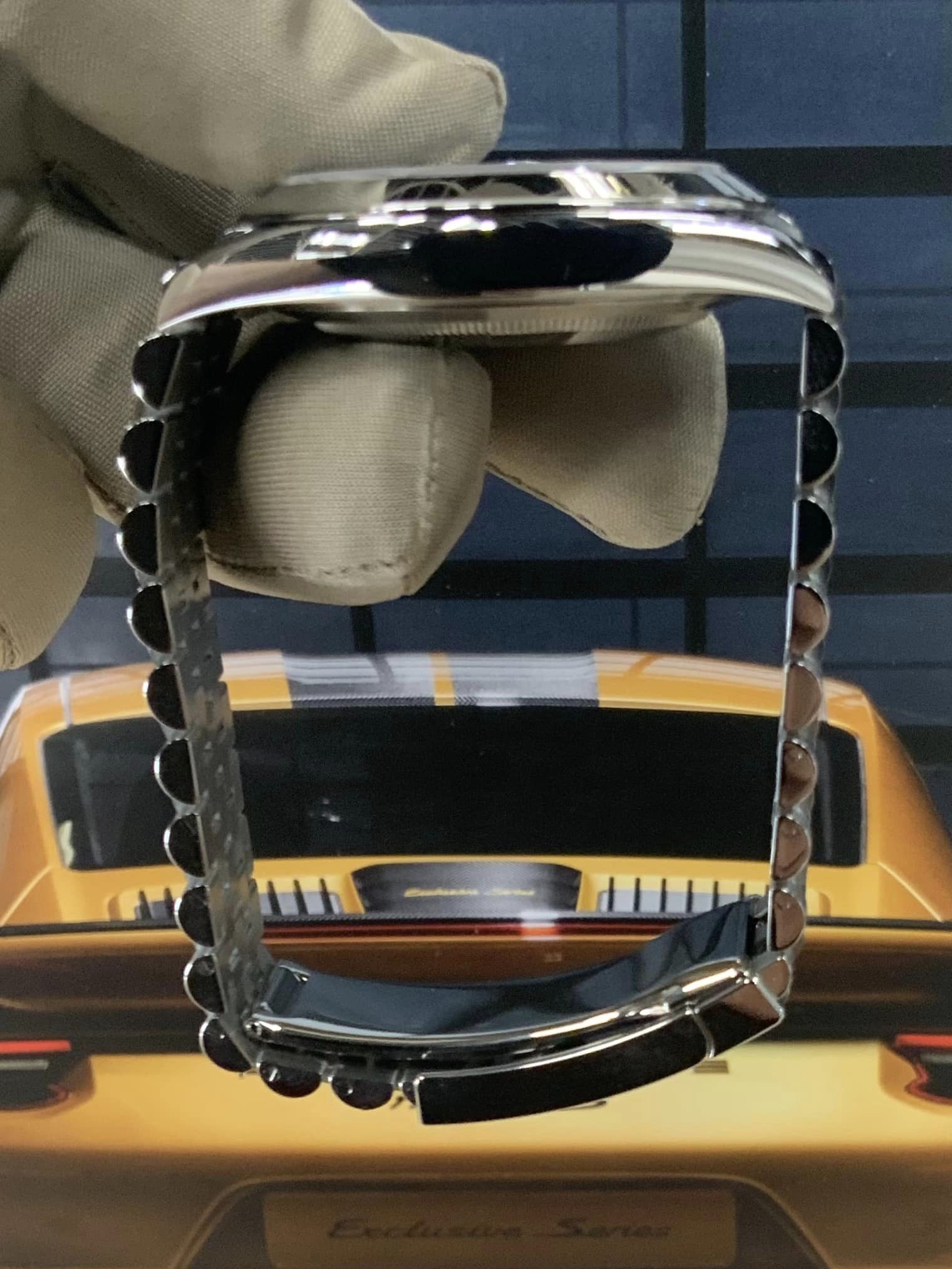 NEW 2022 Rolex Datejust 41mm 126300 SS Black Stick Dial Jubilee - MyWatchLLC