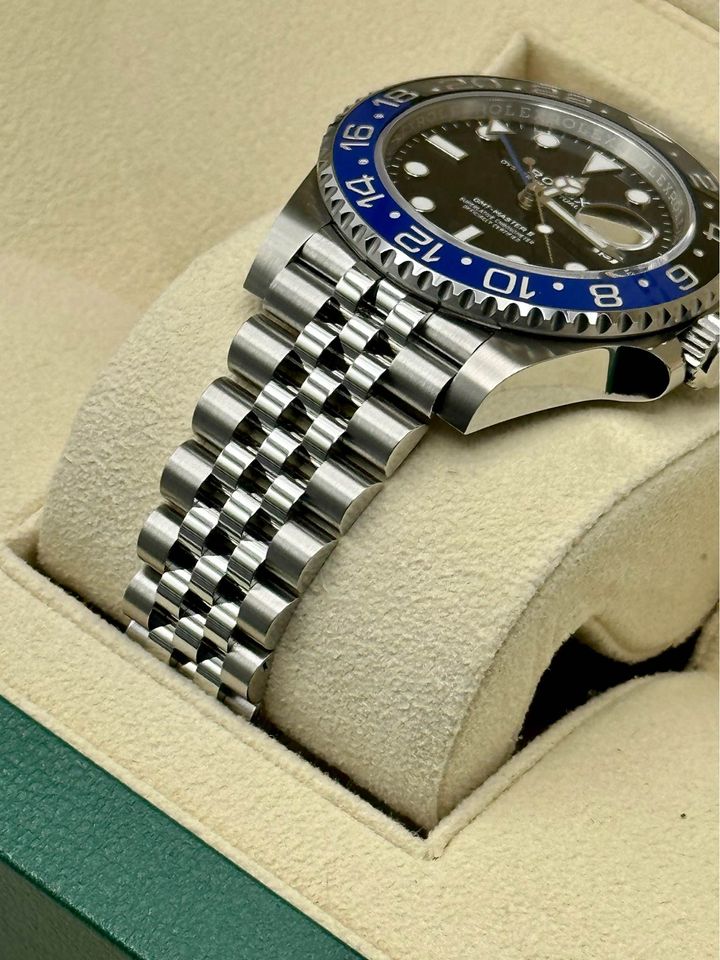 NEW 2022 Rolex GMT-Master II “Batgirlâ€?126710BLNR SS on Jubilee - MyWatchLLC