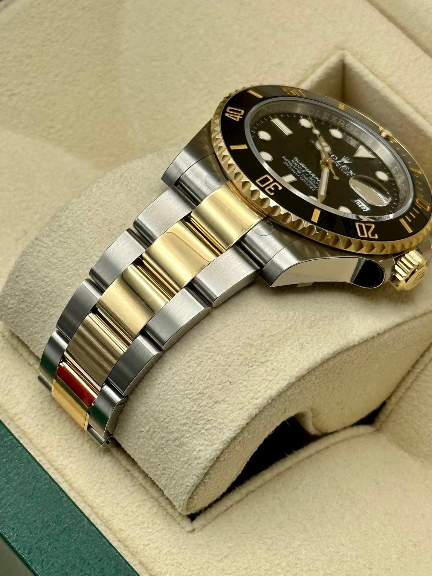NEW 2023 Rolex Submariner 126613LN Two-Tone Stainless Steel Oyster - MyWatchLLC