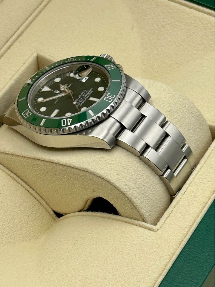 2014 Rolex Submariner "Hulk" 116610LV Stainless Steel Oyster - MyWatchLLC