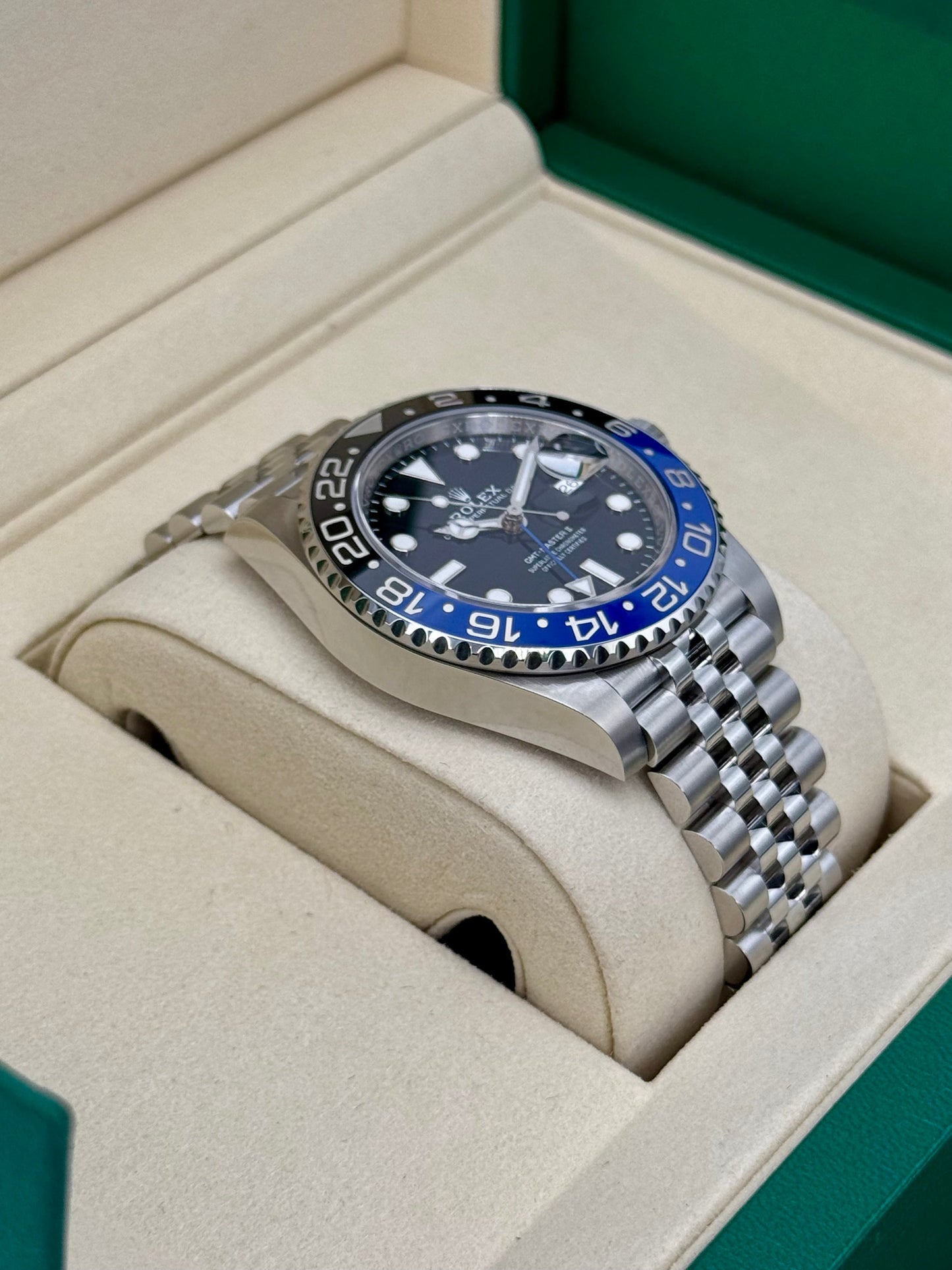 NEW 2025 Rolex GMT-Master II "Batgirl" 40mm 126710BLNR Jubilee - MyWatchLLC