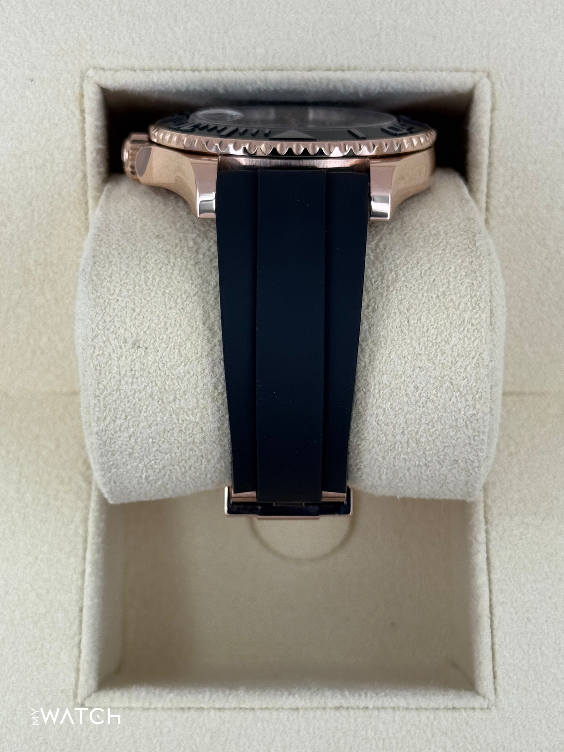 NEW 2025 Rolex Yacht-Master 37mm 268655 Rose Gold Black Dial - MyWatchLLC