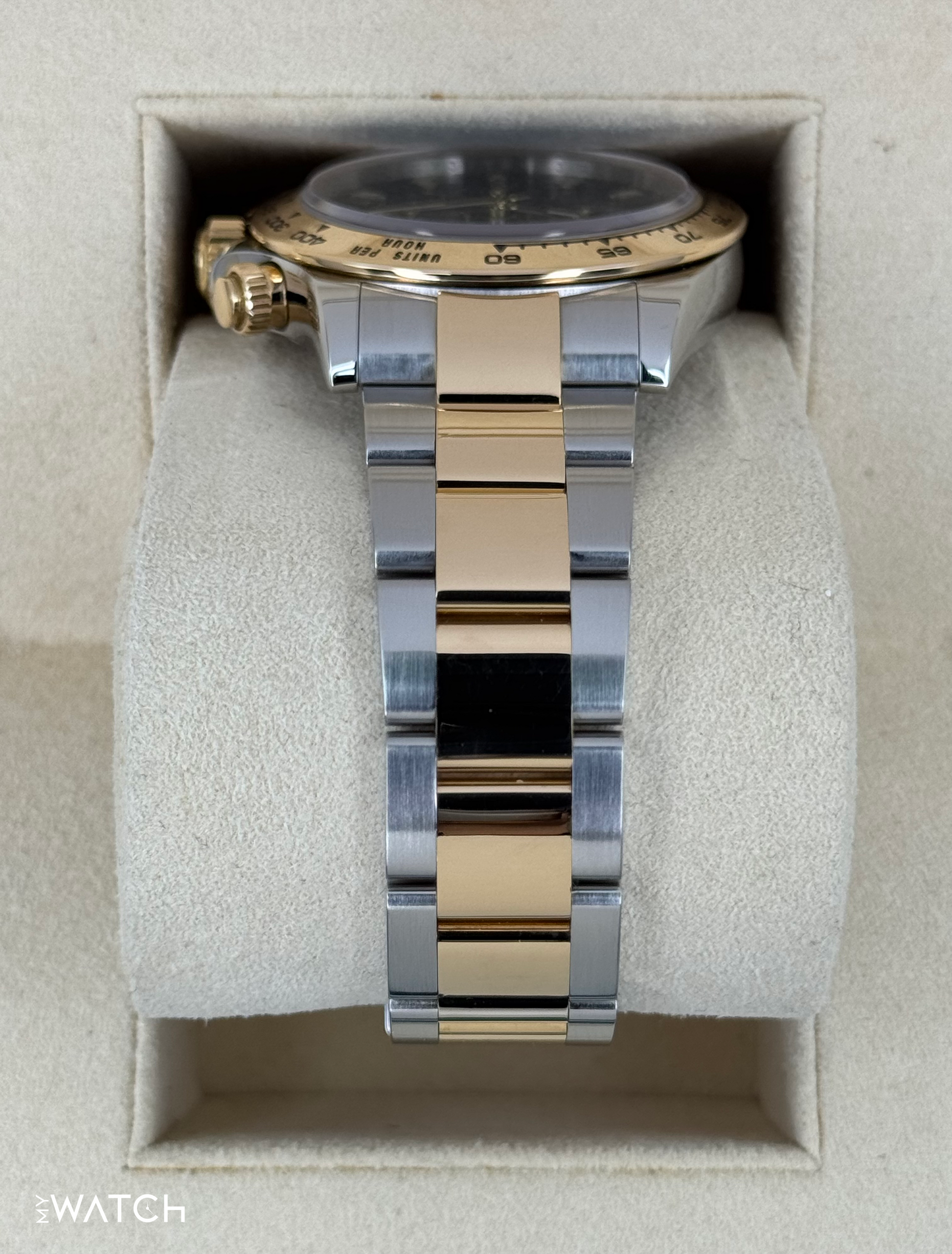 2017 Rolex Daytona 40mm 116503 Two-Tone Black Dial - MyWatchLLC