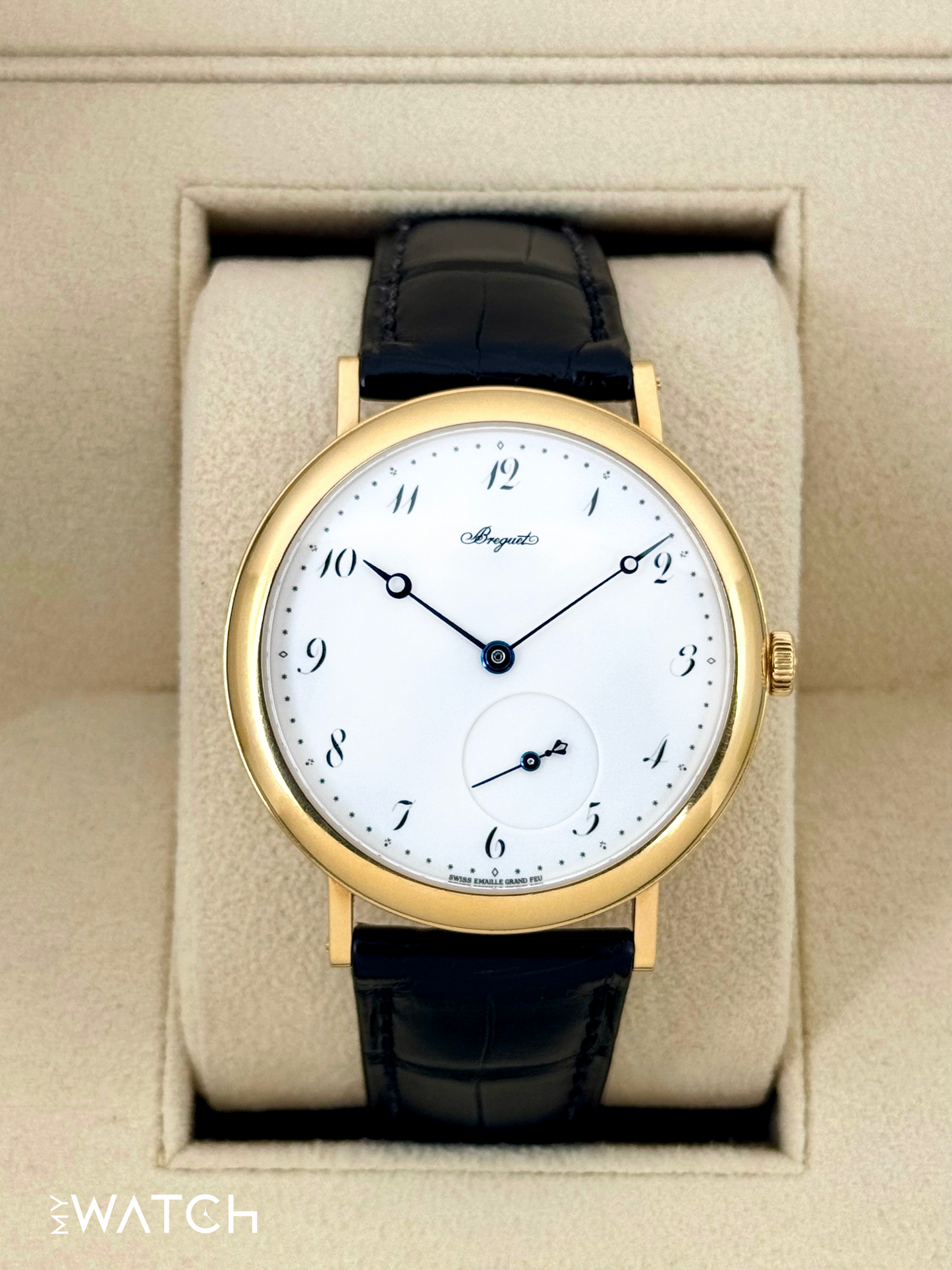 2014 Breguet Classique 40mm 5140BA/29/9W6 Yellow Gold White Dial - MyWatchLLC