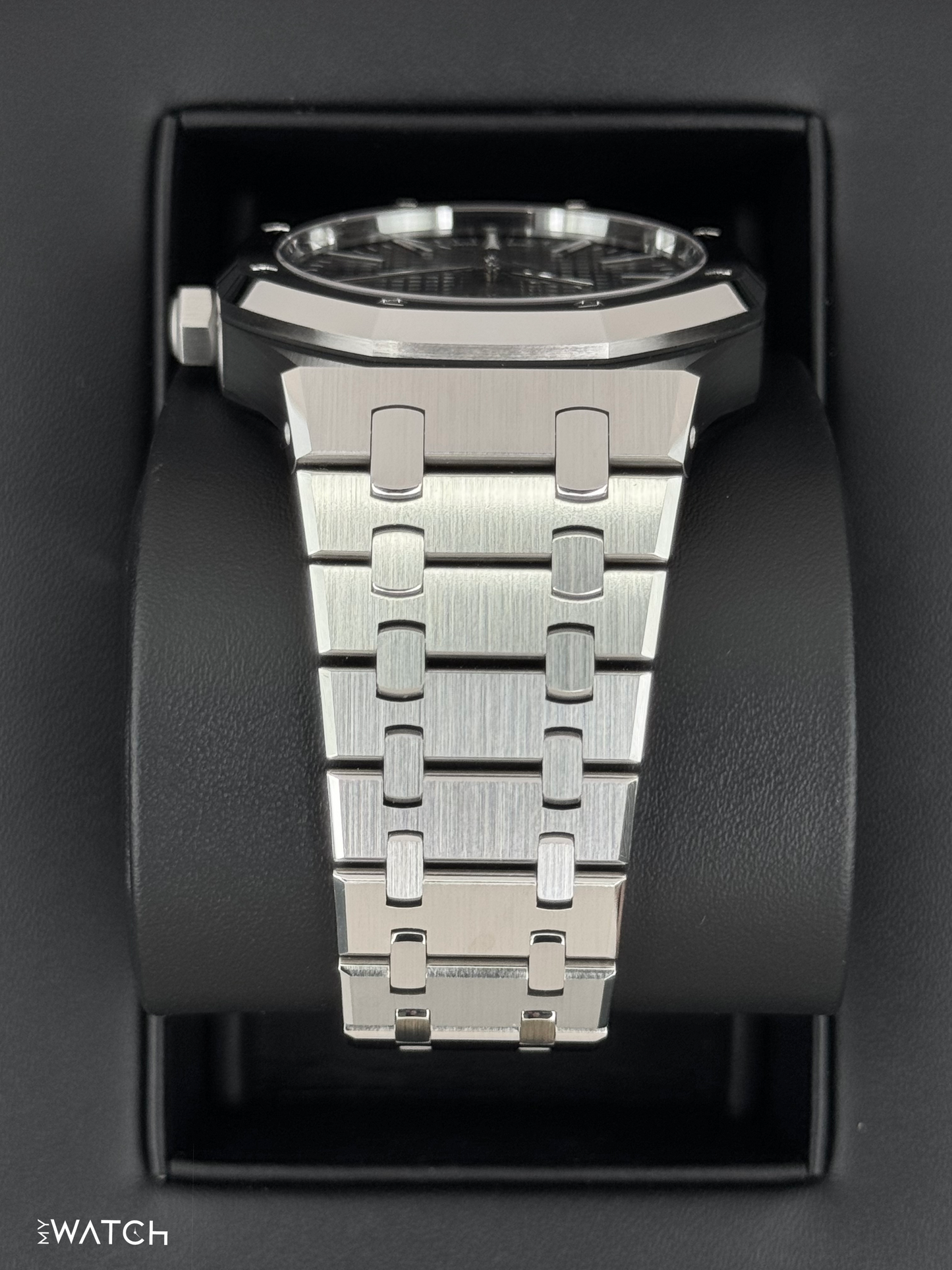 2025 Audemars Piguet  Royal Oak  41mm 15510ST Stainless Steel Black Dial - MyWatchLLC
