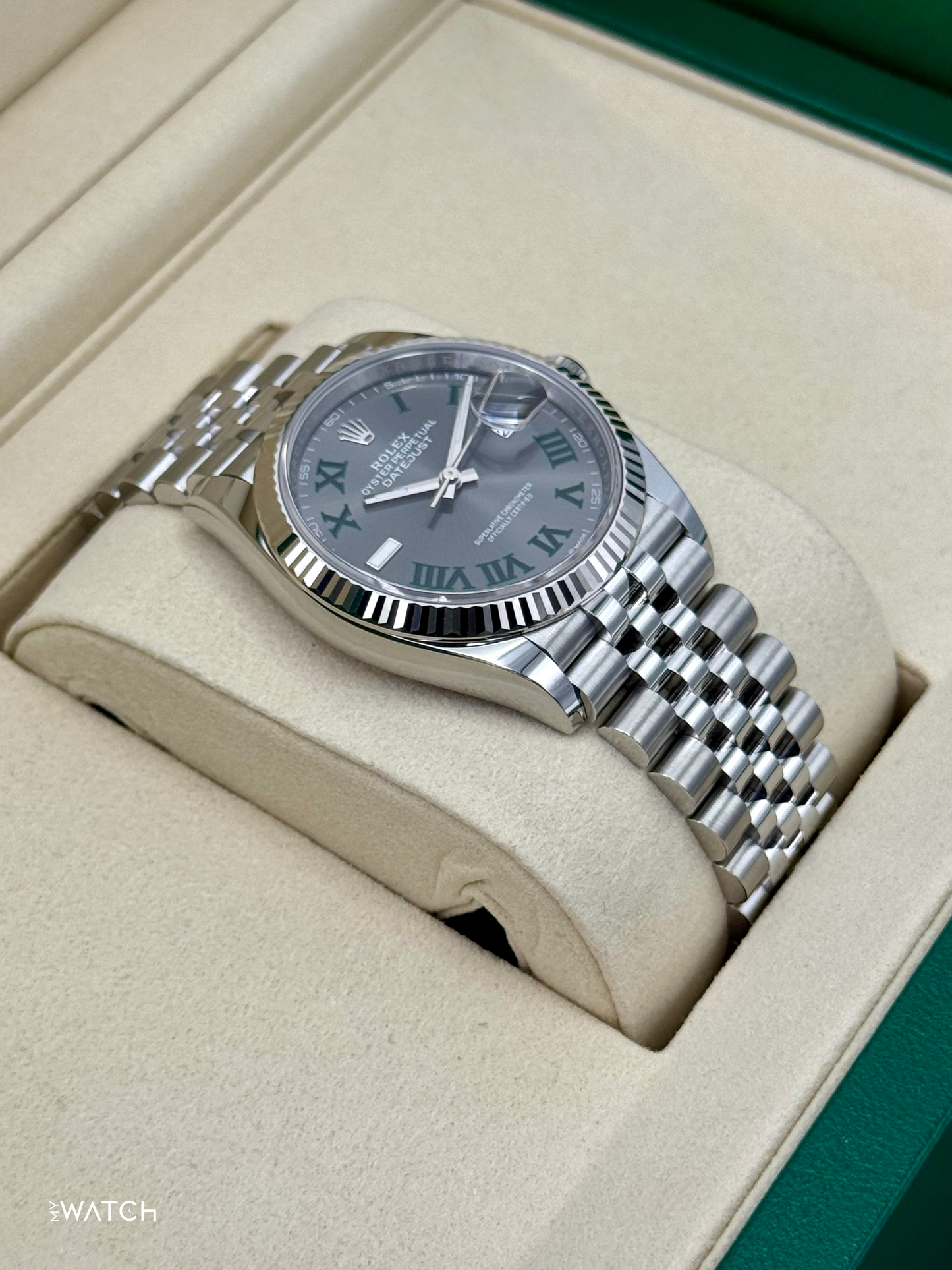 NEW 2025 Rolex Datejust 36mm 126234 Jubilee Wimbledon Dial