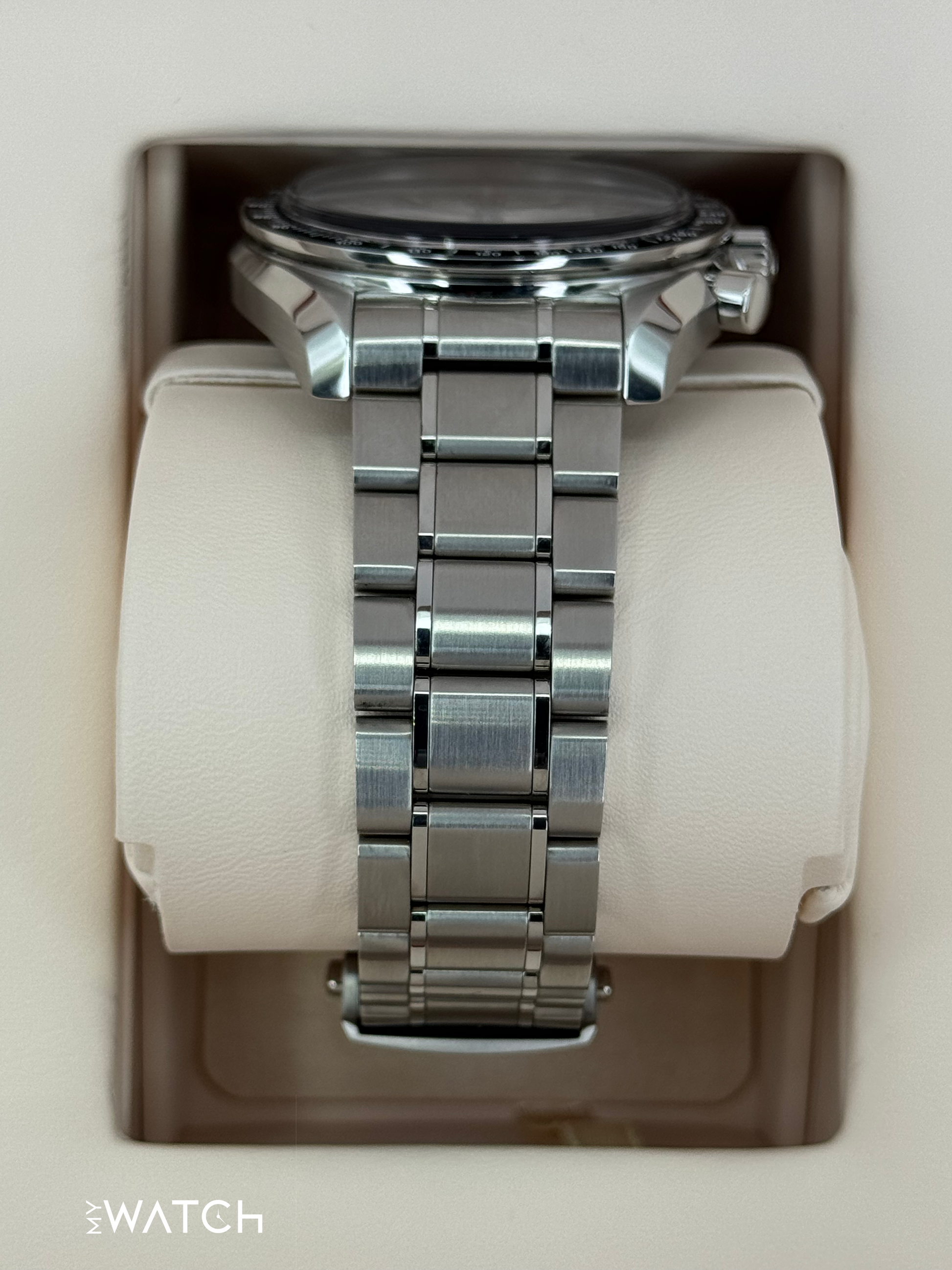 NEW 2025 Omega Speeedmaster Racing 44.2mm 329.30.44.51.04.001 White Dial - MyWatchLLC