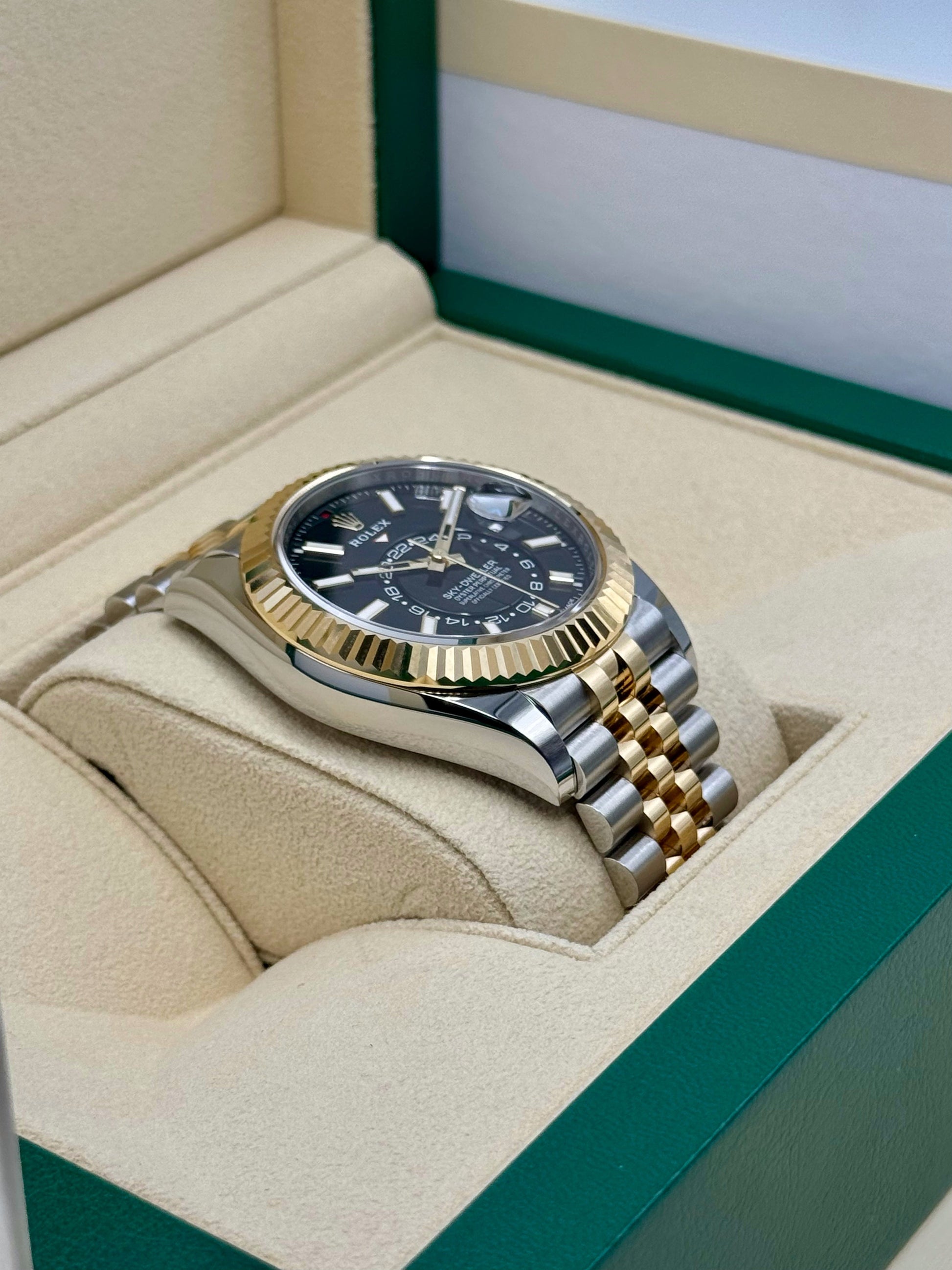 NEW 2025 Rolex Sky-Dweller 42mm 336933 Jubilee Black Dial - MyWatchLLC
