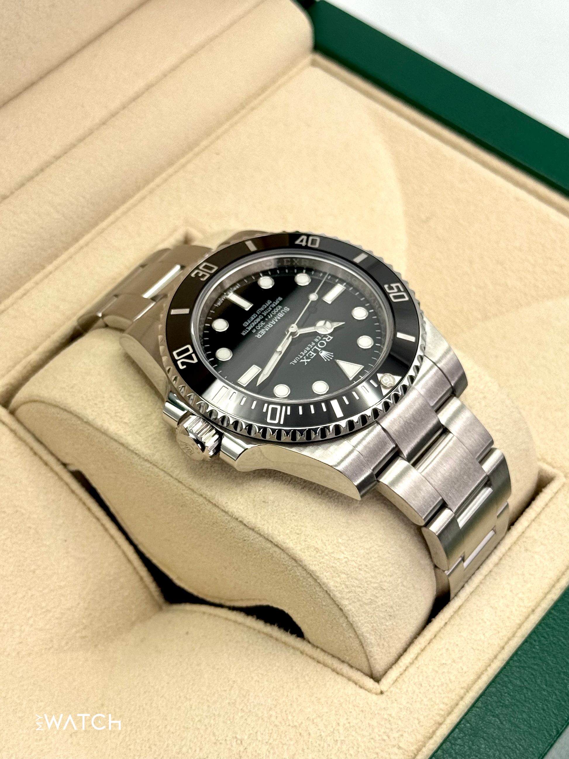 2015 Rolex Submariner 40mm 114060 Stainless Steel Black Dial - MyWatchLLC