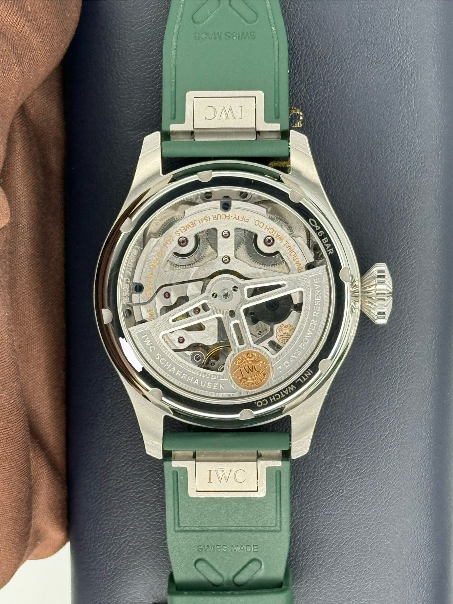 2023 IWC Pilot's Watch Perpetual Calendar 46.2mm IW503608 Green - MyWatchLLC