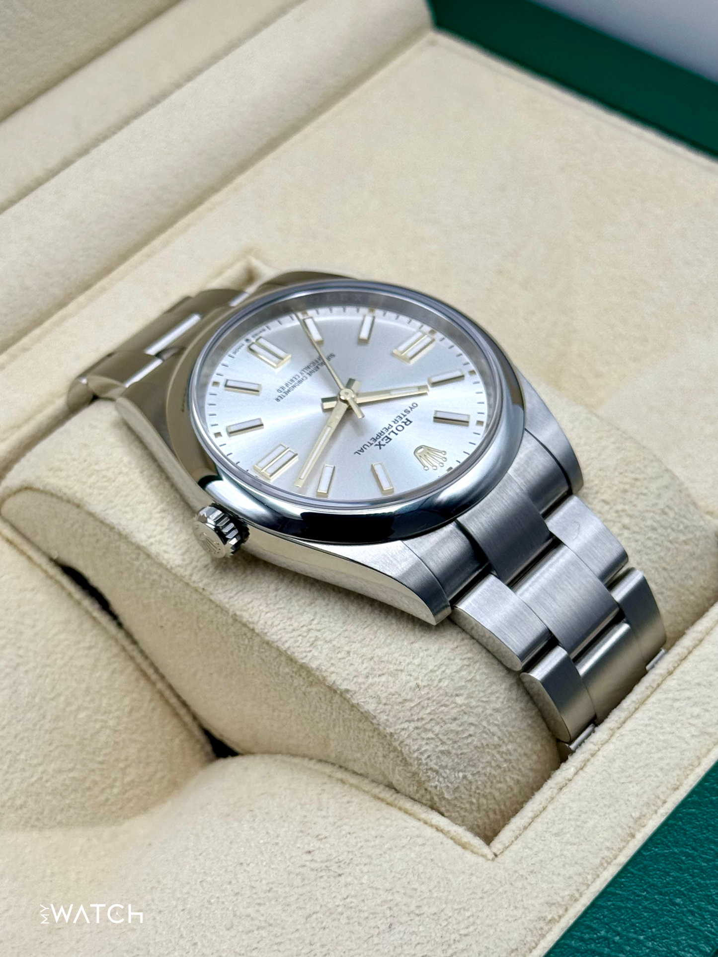 NEW 2025 Rolex Oyster Perpetual 41mm 124300 Silver Dial - MyWatchLLC