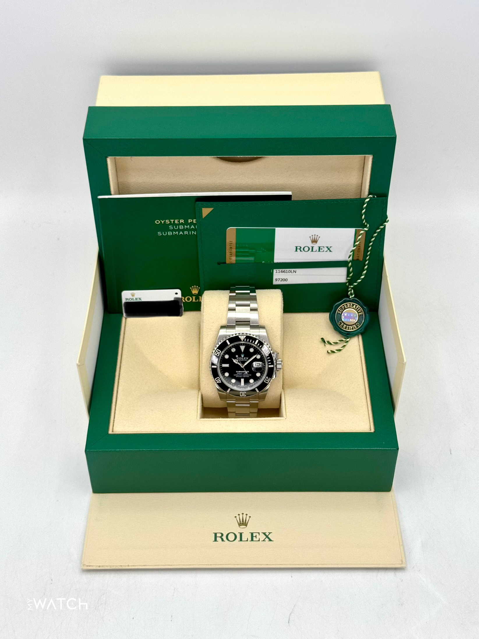 2020 Rolex Submariner 40mm 116610LN Stainless Steel Black Dial - MyWatchLLC