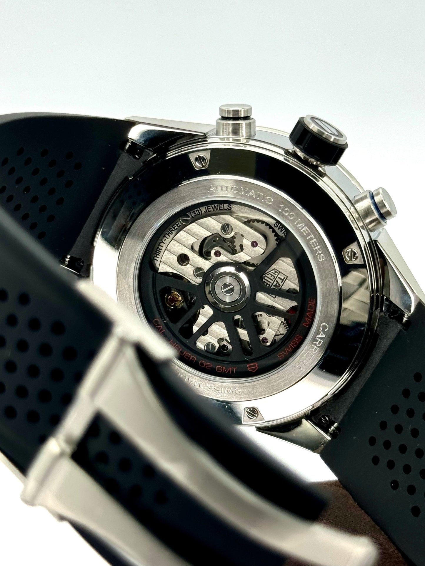 NEW 2022 Tag Heuer Carrera Heuer 02 CBG2A1Z.FT6157 Skeletonized Dial - MyWatchLLC