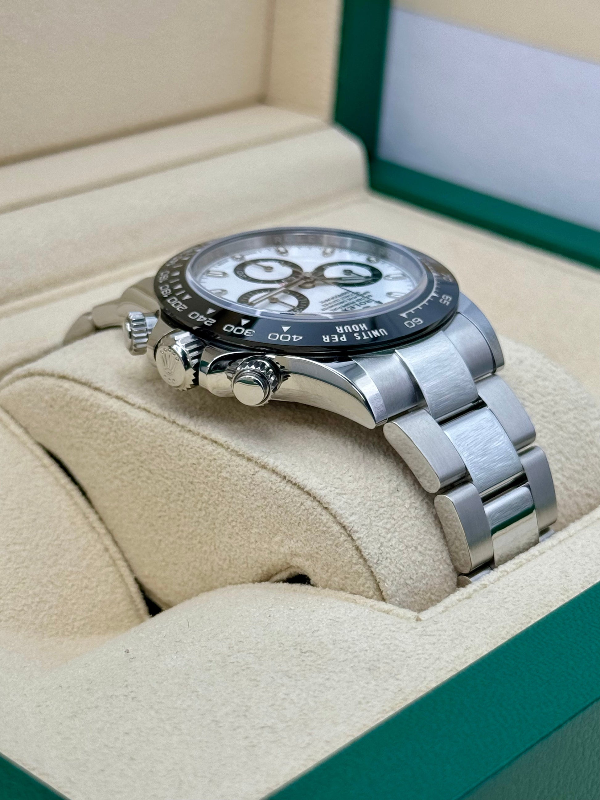 NEW 2022 Rolex Daytona 40mm 116500LN Stainless Steel Panda Dial - MyWatchLLC