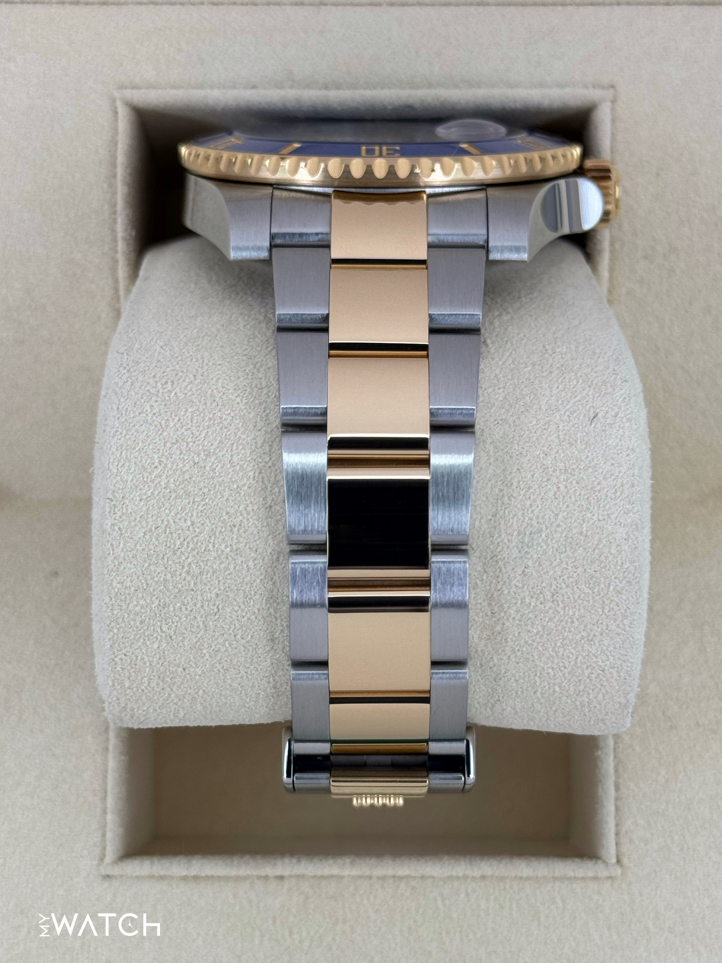 2017 Rolex Submariner "Bluesy" 40mm 116613LB Two-Tone Blue Dial - MyWatchLLC