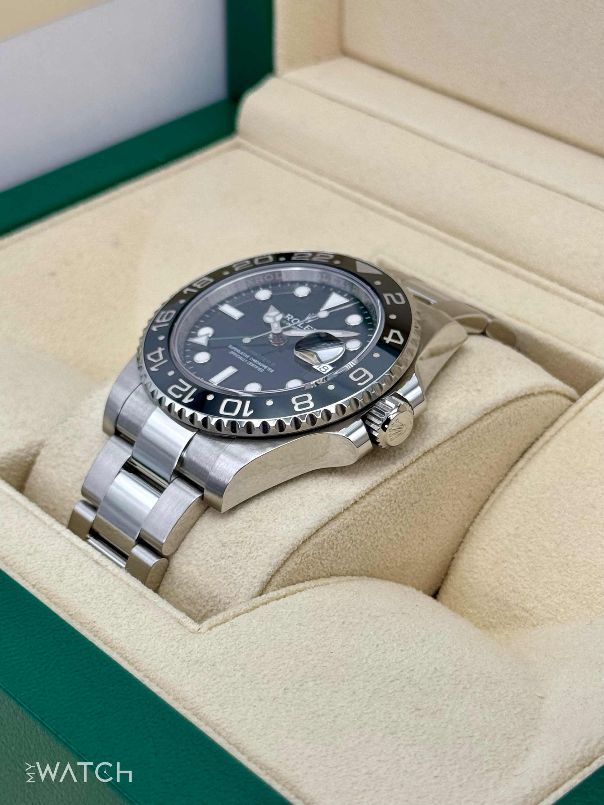 2020 Rolex GMT-Master II 40mm 116710LN Black Dial - MyWatchLLC