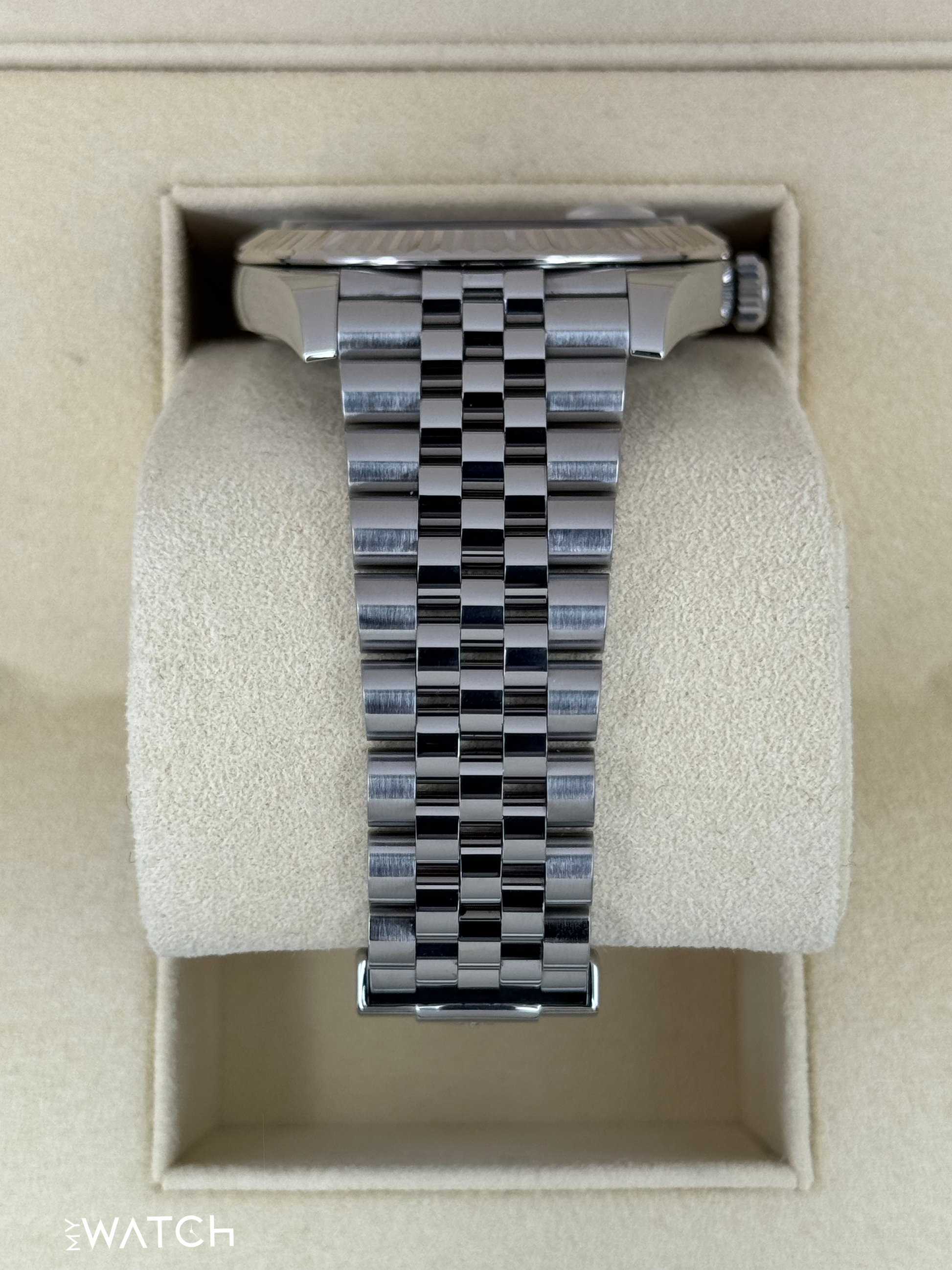 2017 Rolex Datejust 41mm 126334 Stainless Steel Jubilee Silver Dial - MyWatchLLC