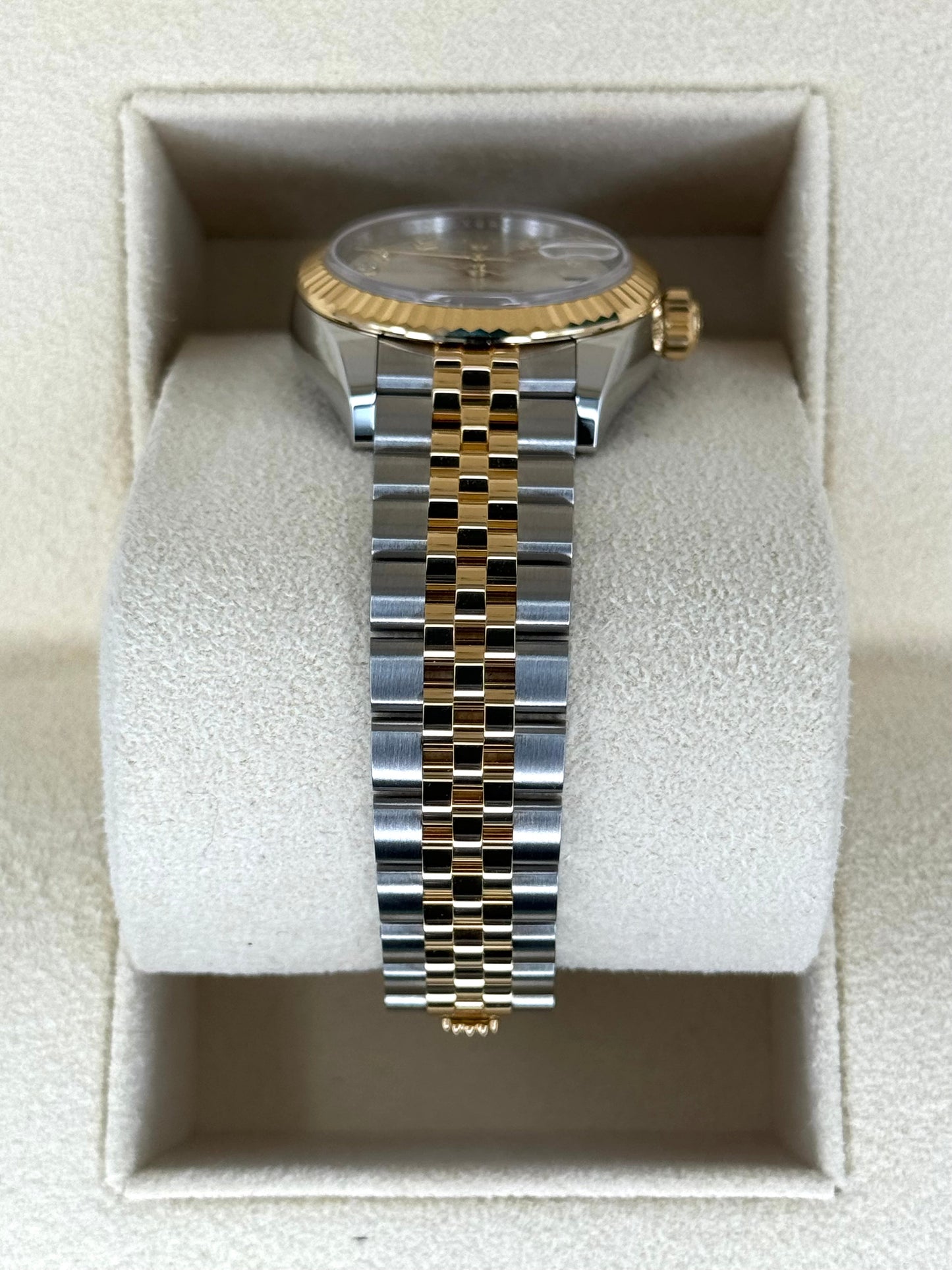 NEW 2024 Rolex Lady Datejust 28mm 279173 Jubilee Silver Diamond Dial - MyWatchLLC