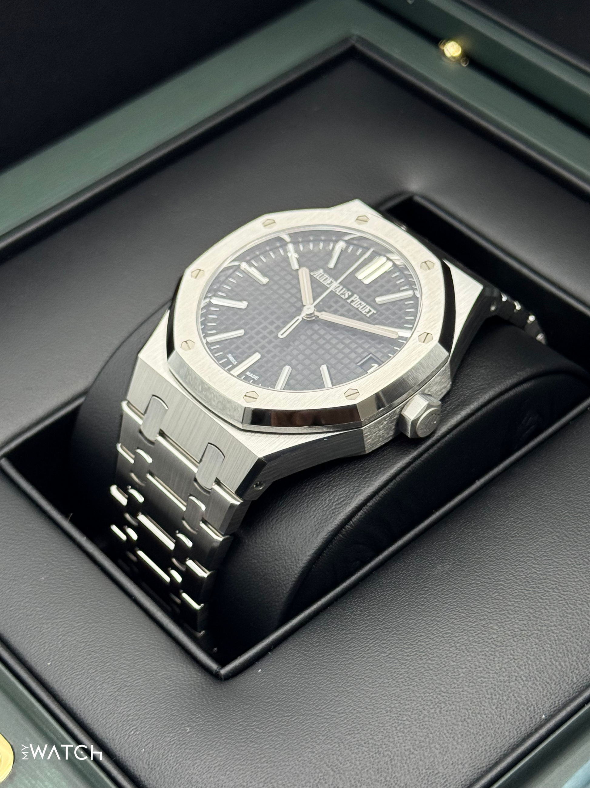2025 Audemars Piguet  Royal Oak  41mm 15510ST Stainless Steel Black Dial - MyWatchLLC